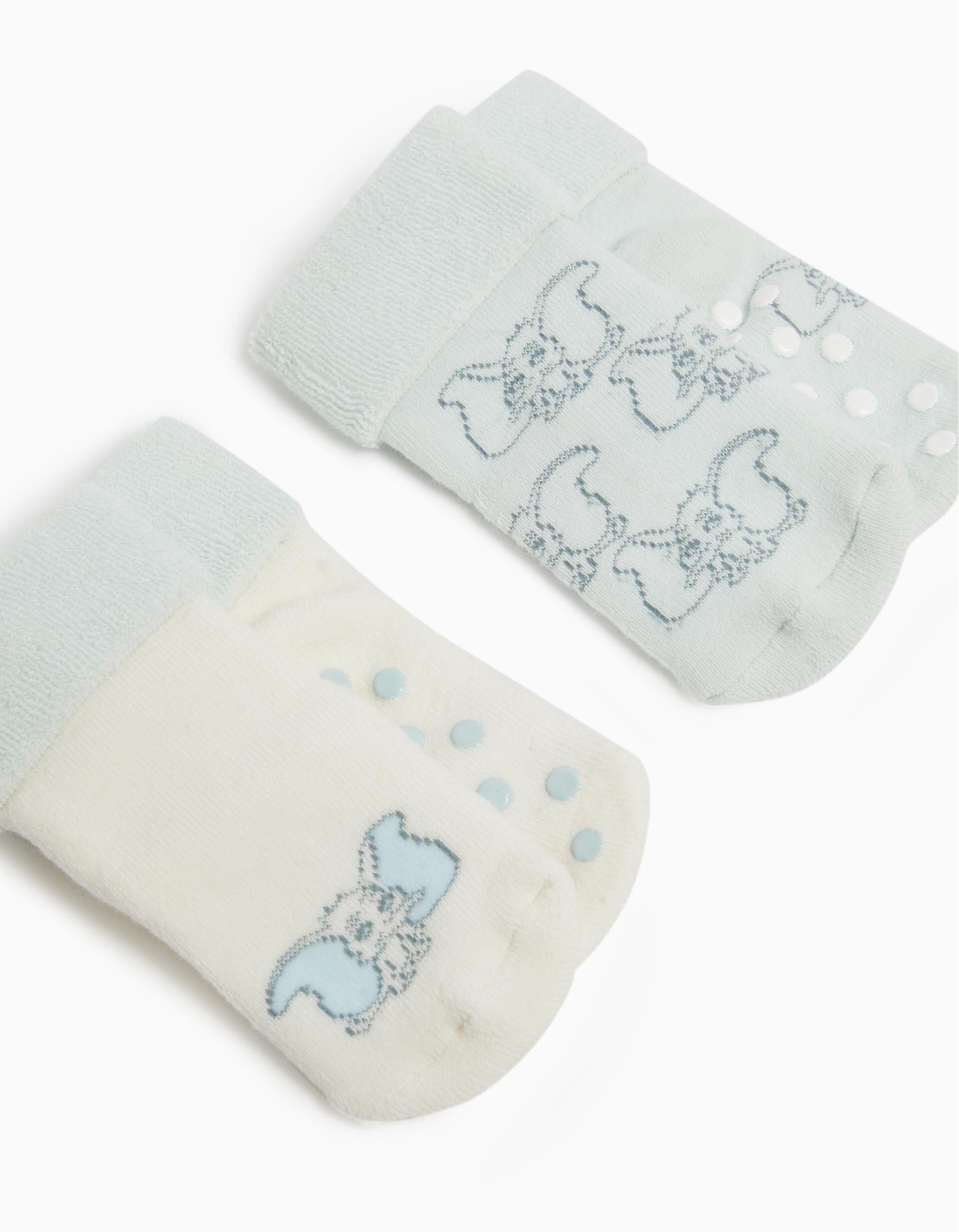 Comprar Online Pack 2 Pairs of 'Disney' Anti-Slip Socks, Baby Boy, Multicolor