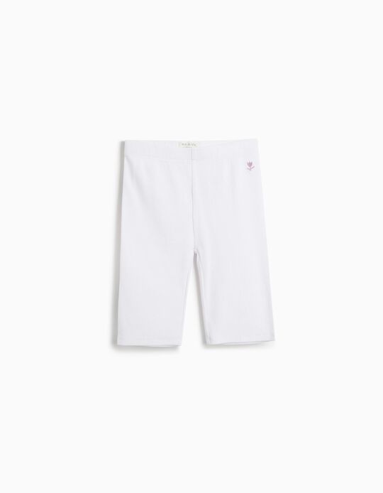 Comprar Online Leggings Ciclista, Menina, Branco