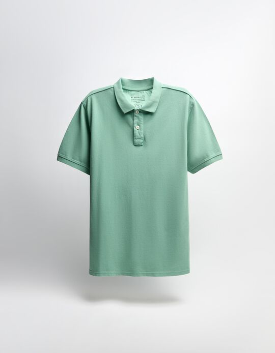 Comprar Online Polo Piquet Manga Curta, Homem, Verde 
