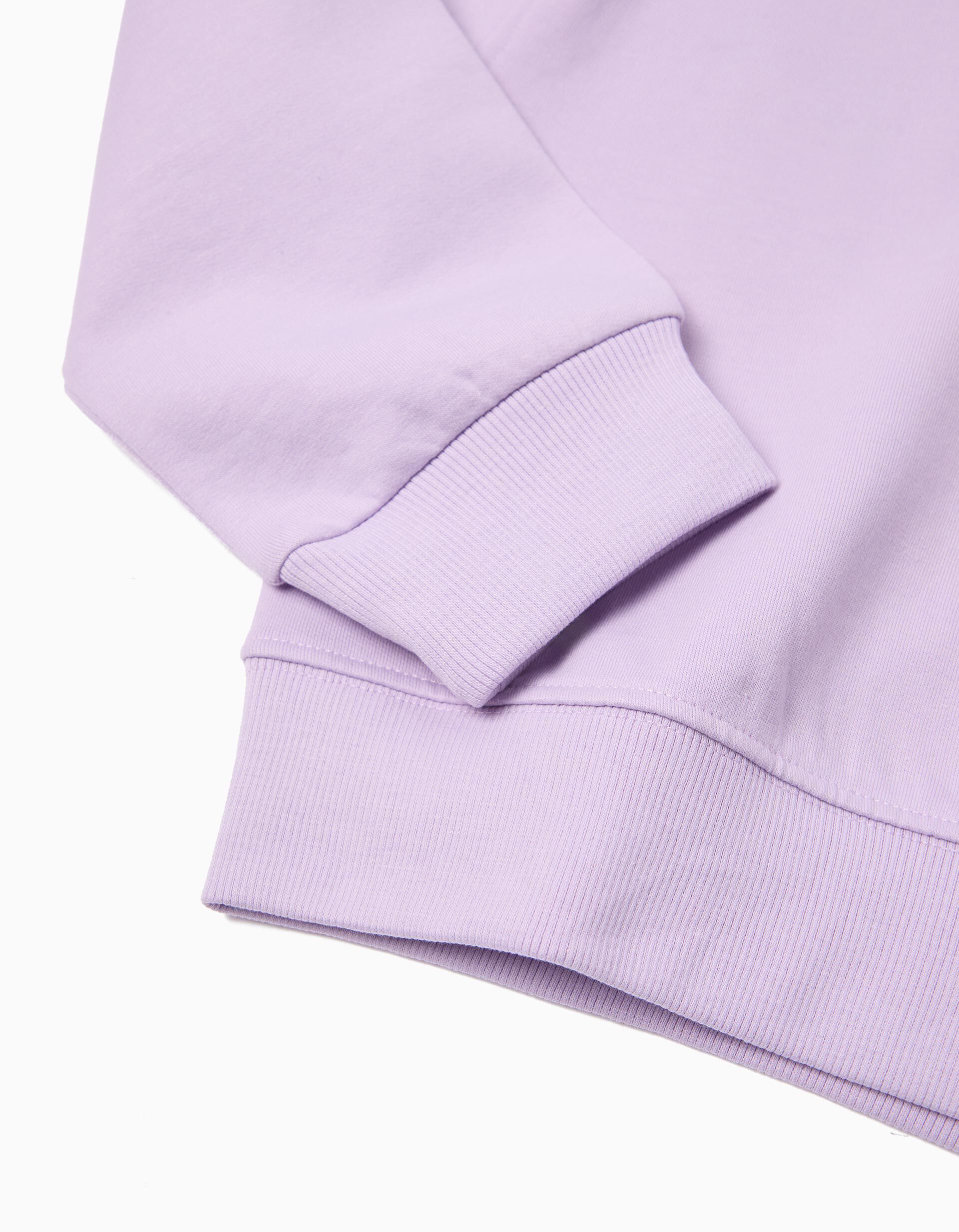 Comprar Online Sweatshirt de Felpa Capuz, Menina, Roxo Claro