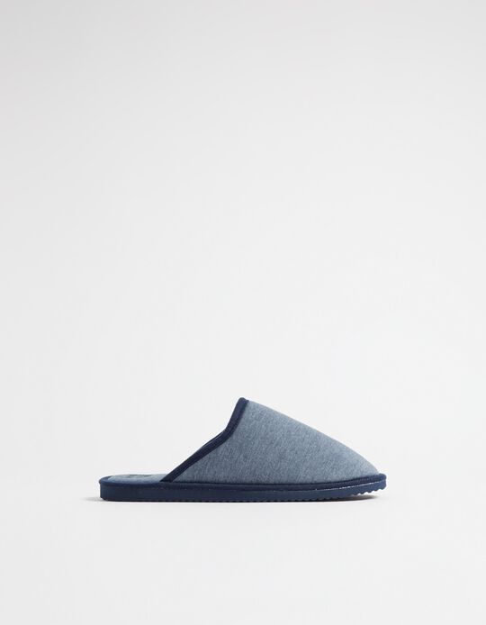 Comprar Online Chinelos de Quarto, Homem, Azul