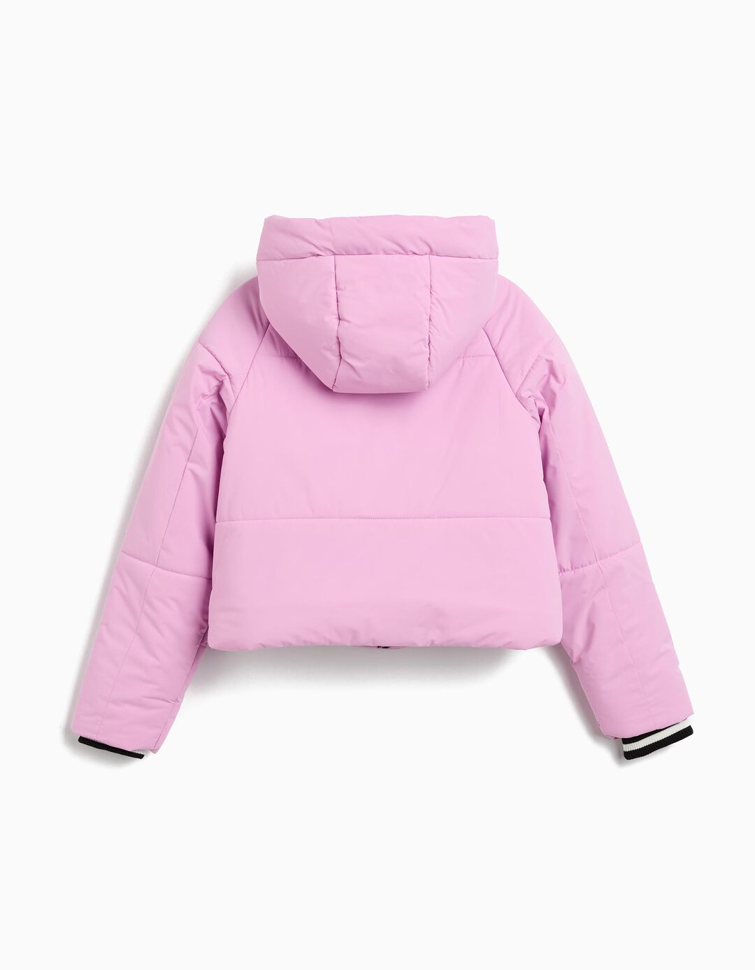 Casaco Acolchoado, Menina, Rosa Claro