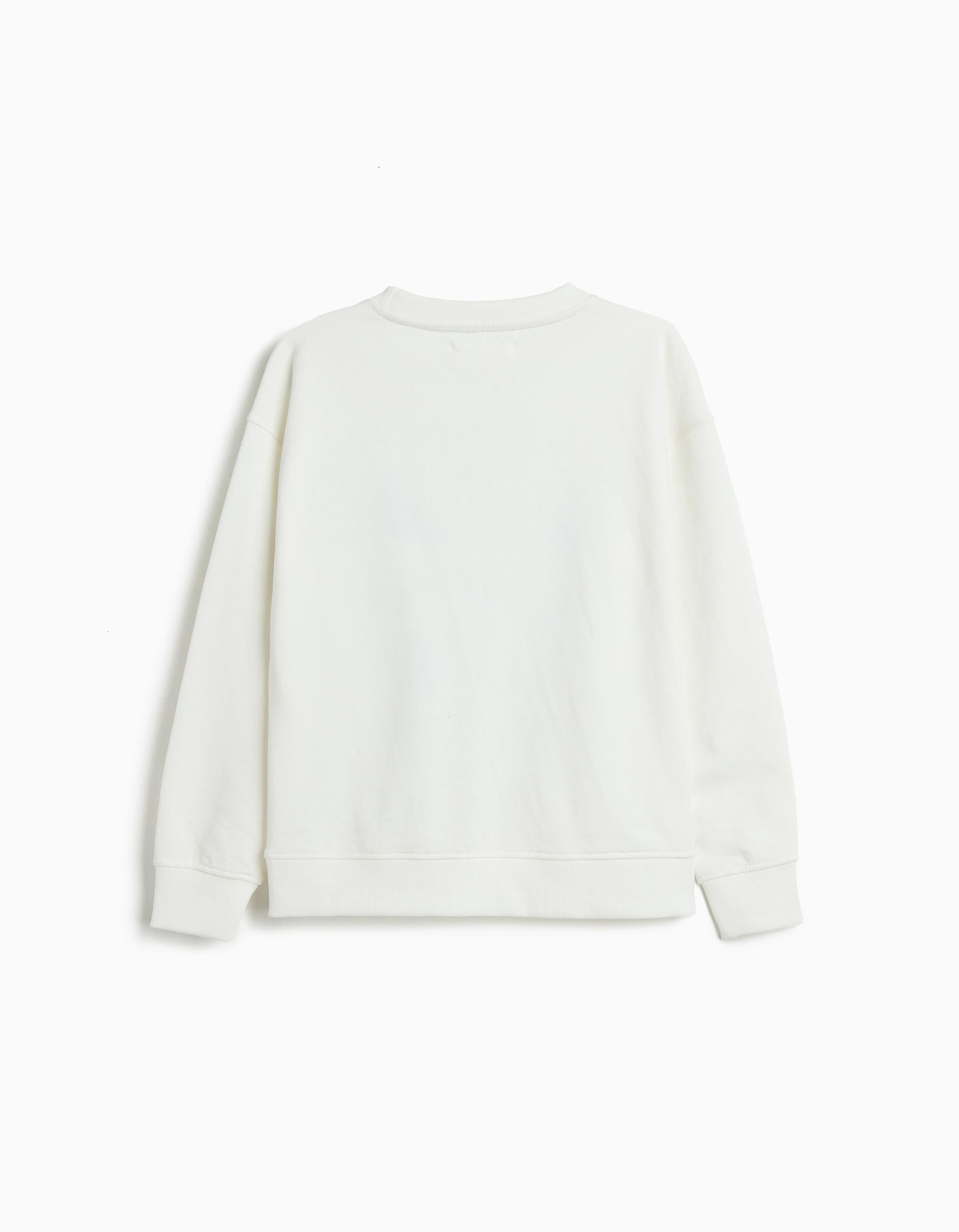 Comprar Online Sweatshirt de Felpa, Menino, Branco