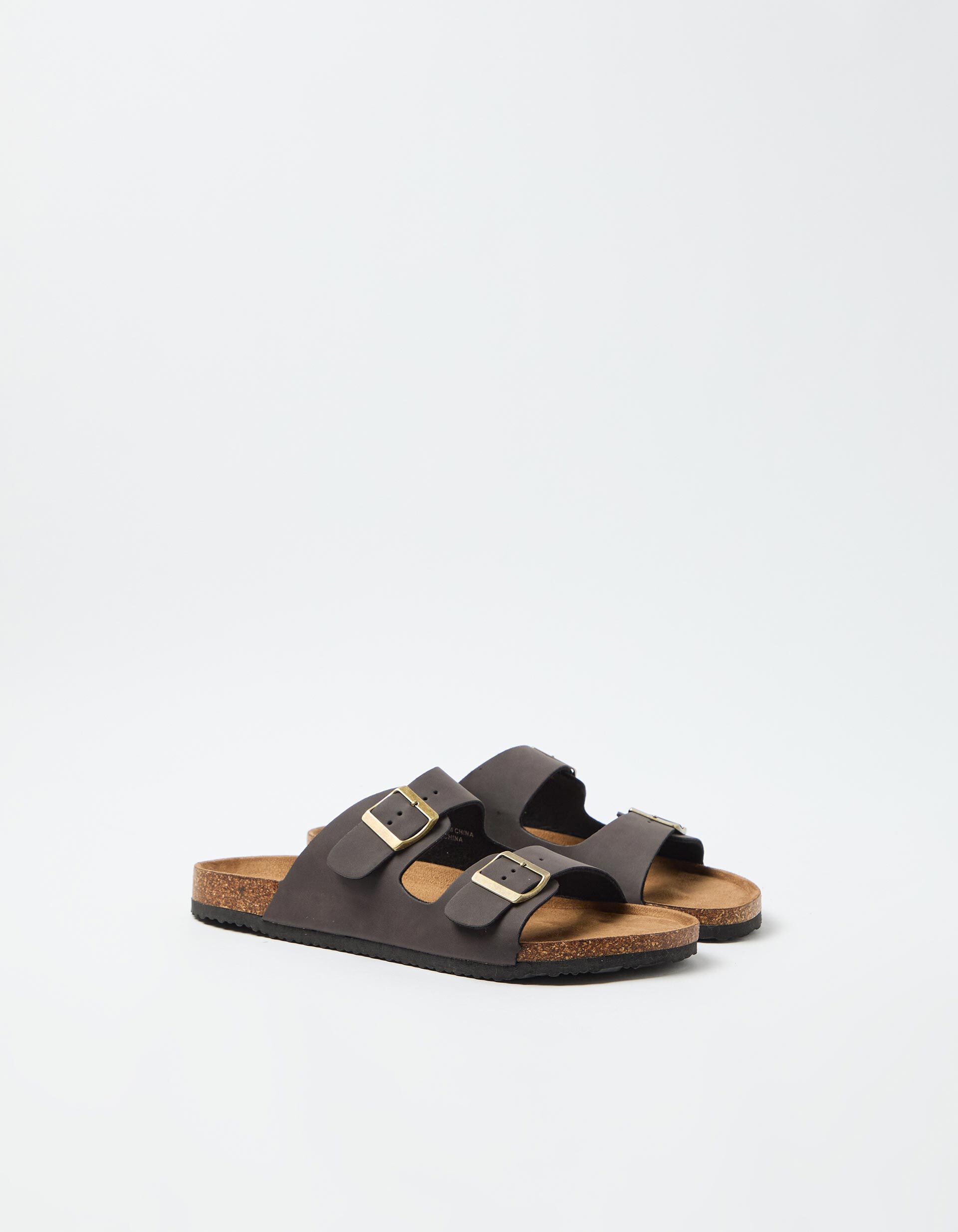 Comprar Online Sand&aacute;lias, Homem, Castanho Escuro