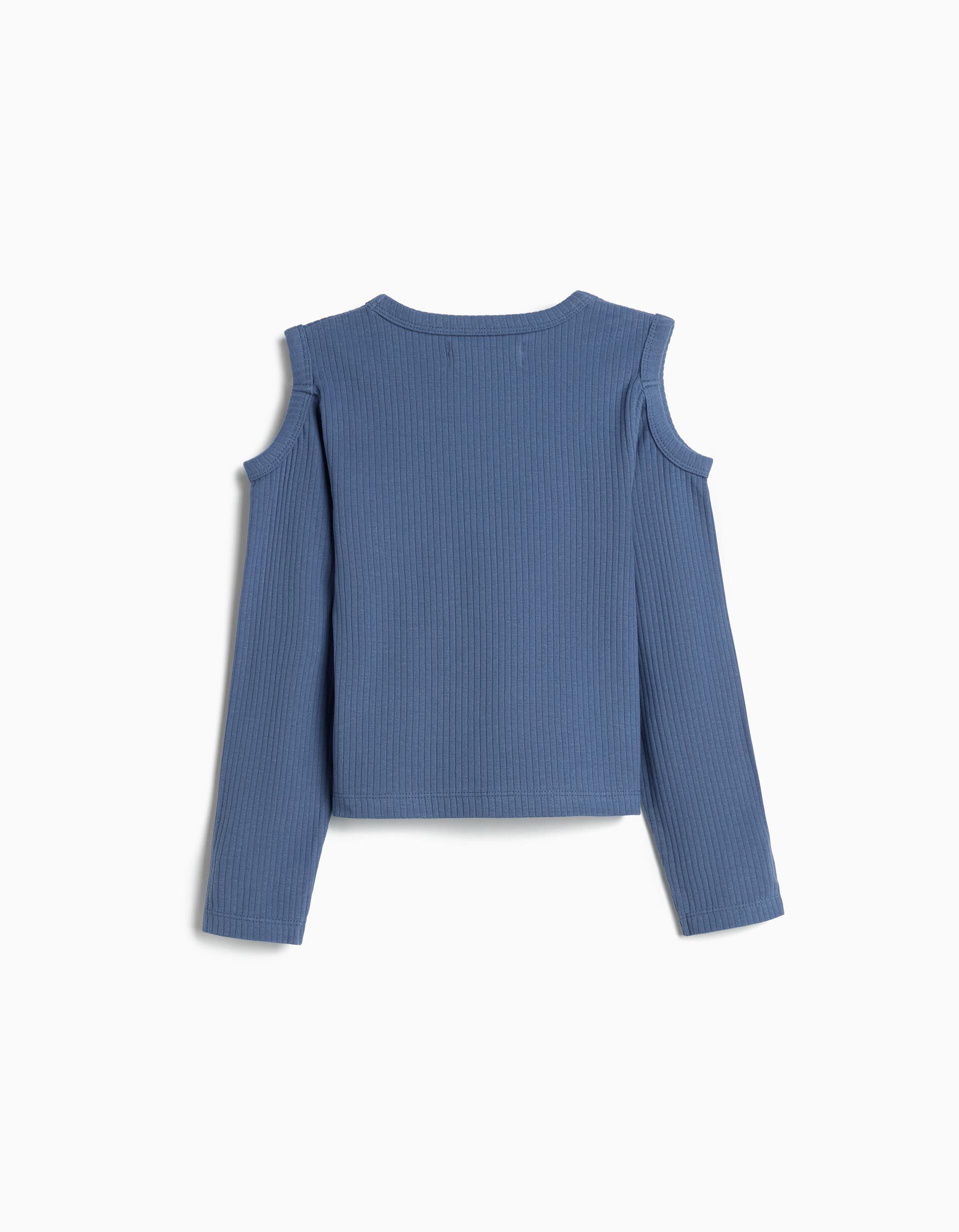 Comprar Online T-shirt Manga Comprida Cut Out, Menina, Azul