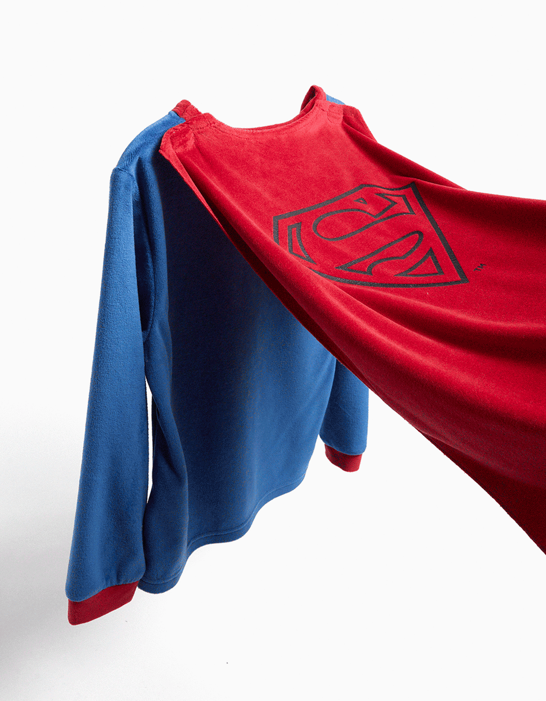 Pijama de Veludo 'Super-Homem', Menino, Azul