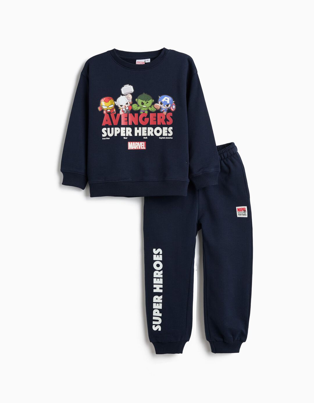 Conjunto 'Marvel', Menino, Azul Escuro