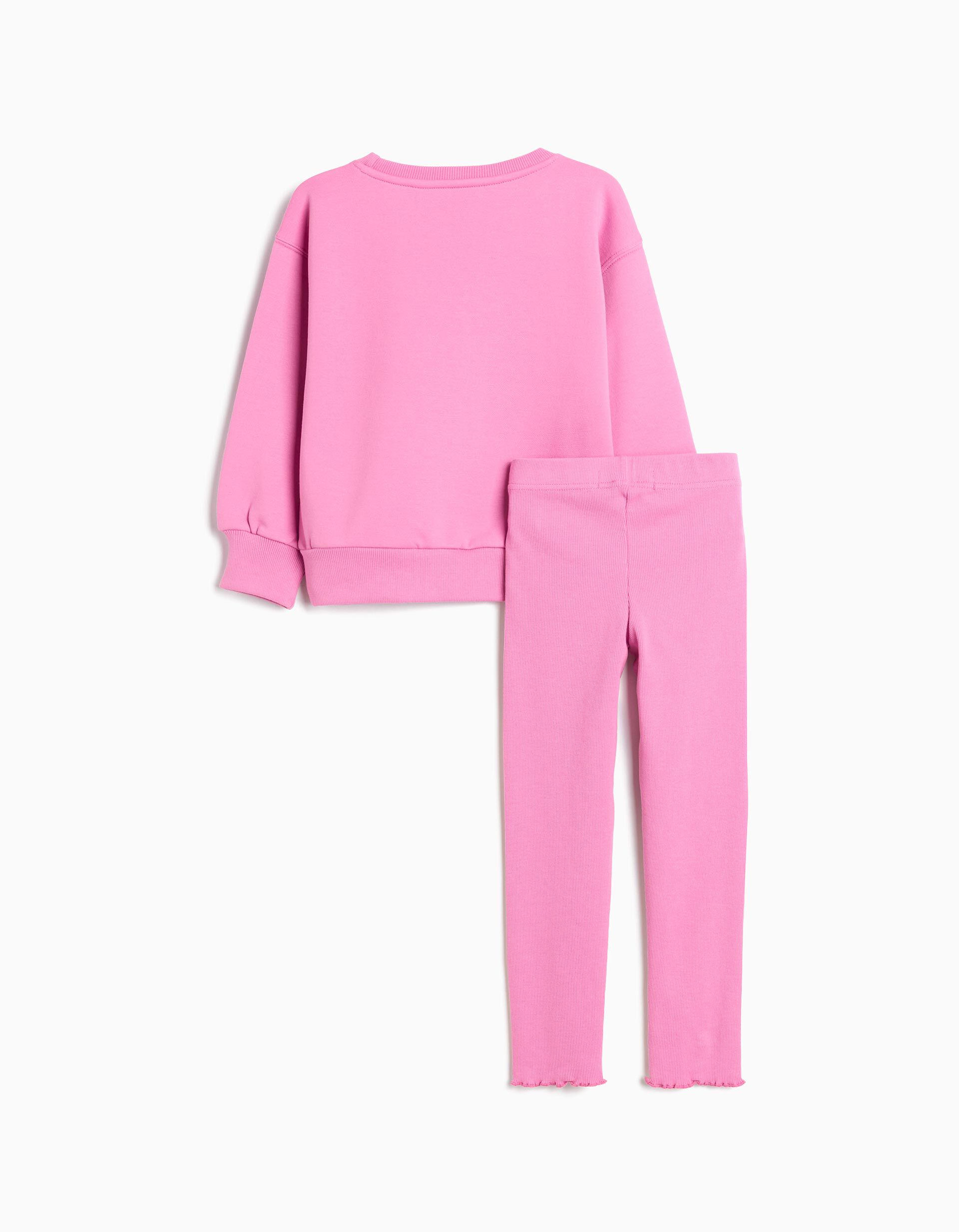 Comprar Online Conjunto Sweatshirt e Leggings, Menina, Rosa