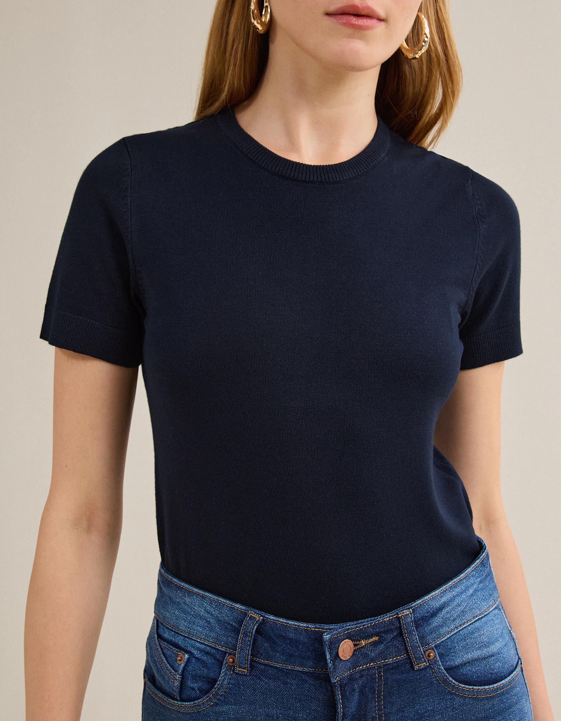 Comprar Online Camisola de Malha, Mulher, Azul Escuro