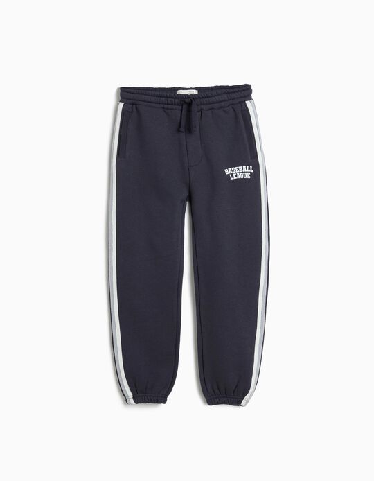 Comprar Online Cal&ccedil;as de Jogging, Menino, Azul Escuro