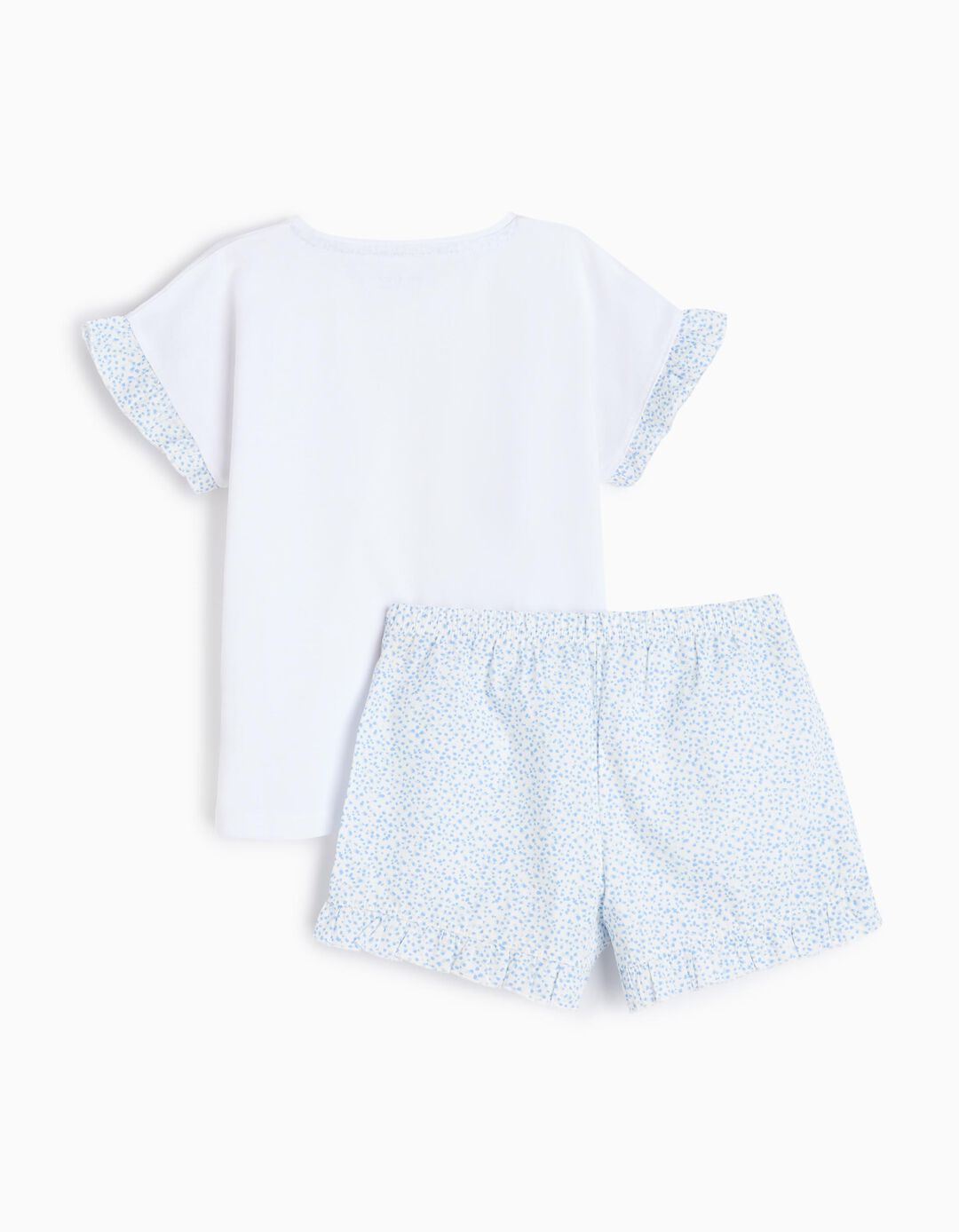 Pijama Jersey, Menina, Branco