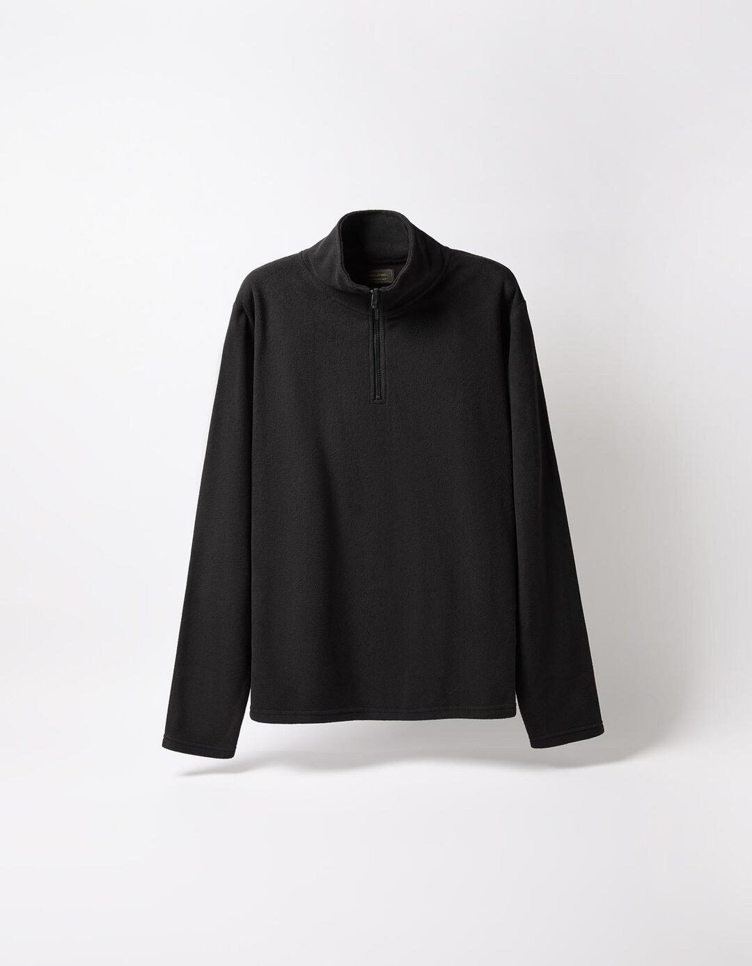 Camisola Polar com Fecho, Homem, Preto