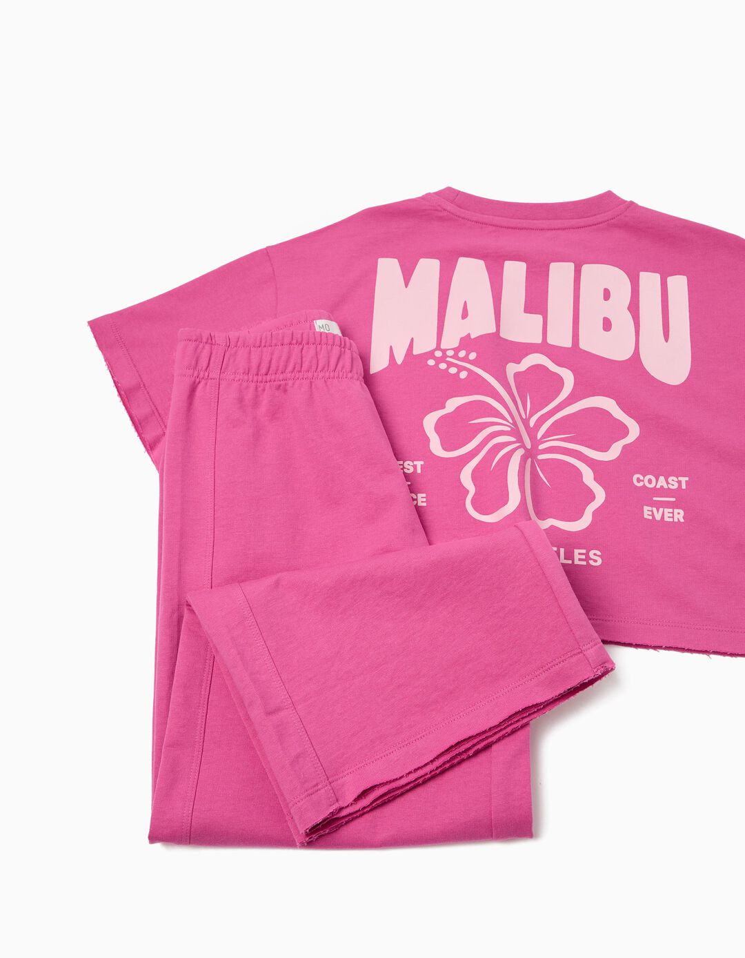 Conjunto de Jogging, Menina, Rosa