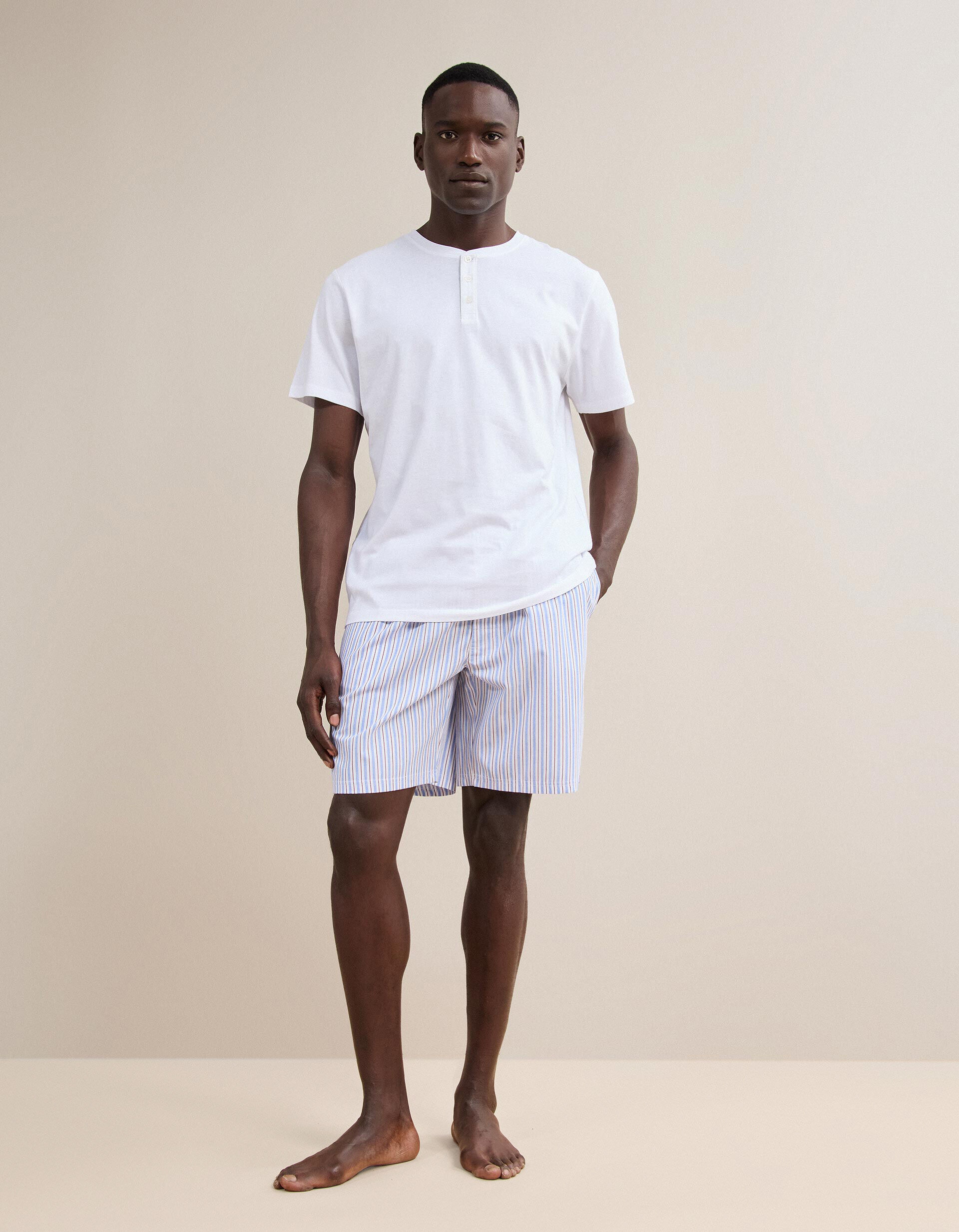 Comprar Online Pijama Jersey, Homem, Branco