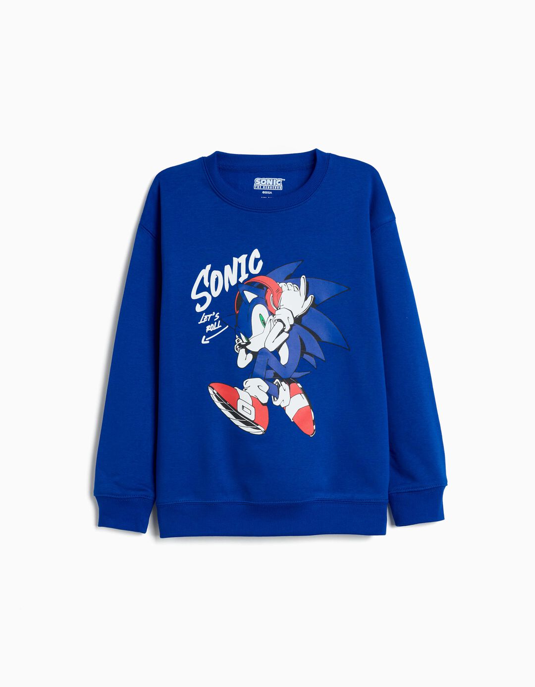 Sweatshirt 'Sonic', Menino, Azul