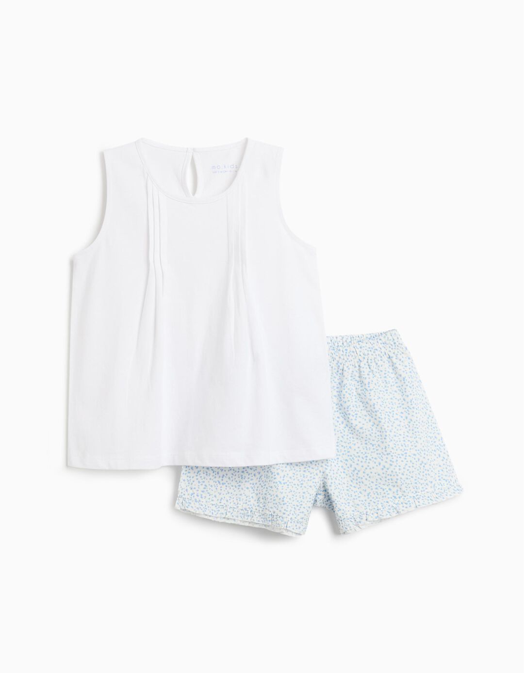 Pijama Jersey, Menina, Branco