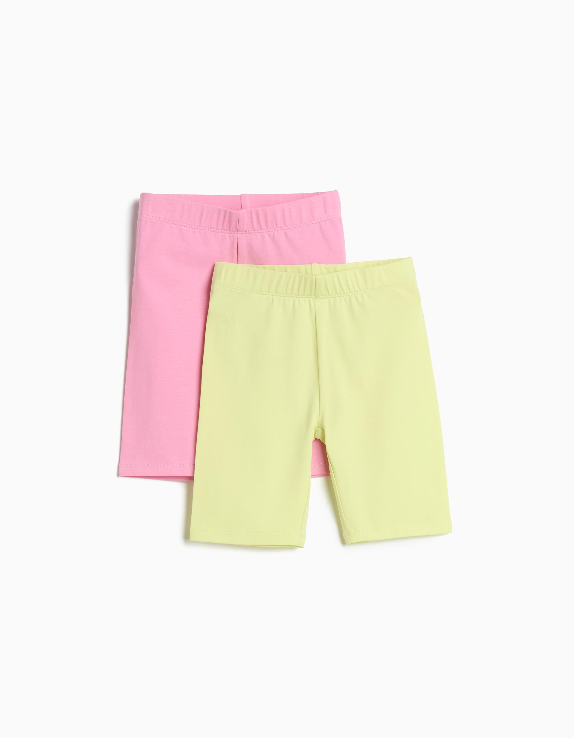 Comprar Online Pack 2 Leggings, Menina, Roxo Claro