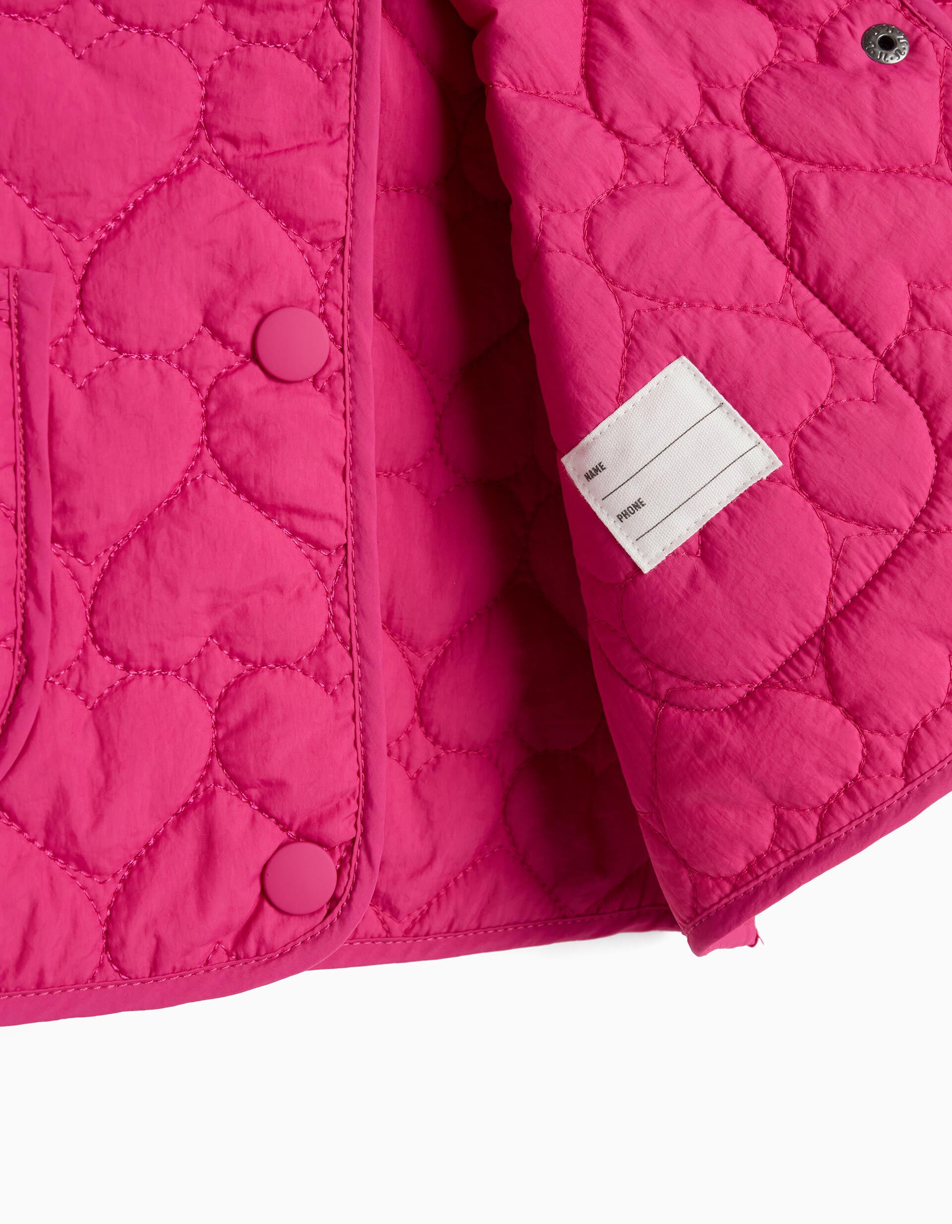 Comprar Online Casaco Acolchoado, Menina, Rosa Escuro