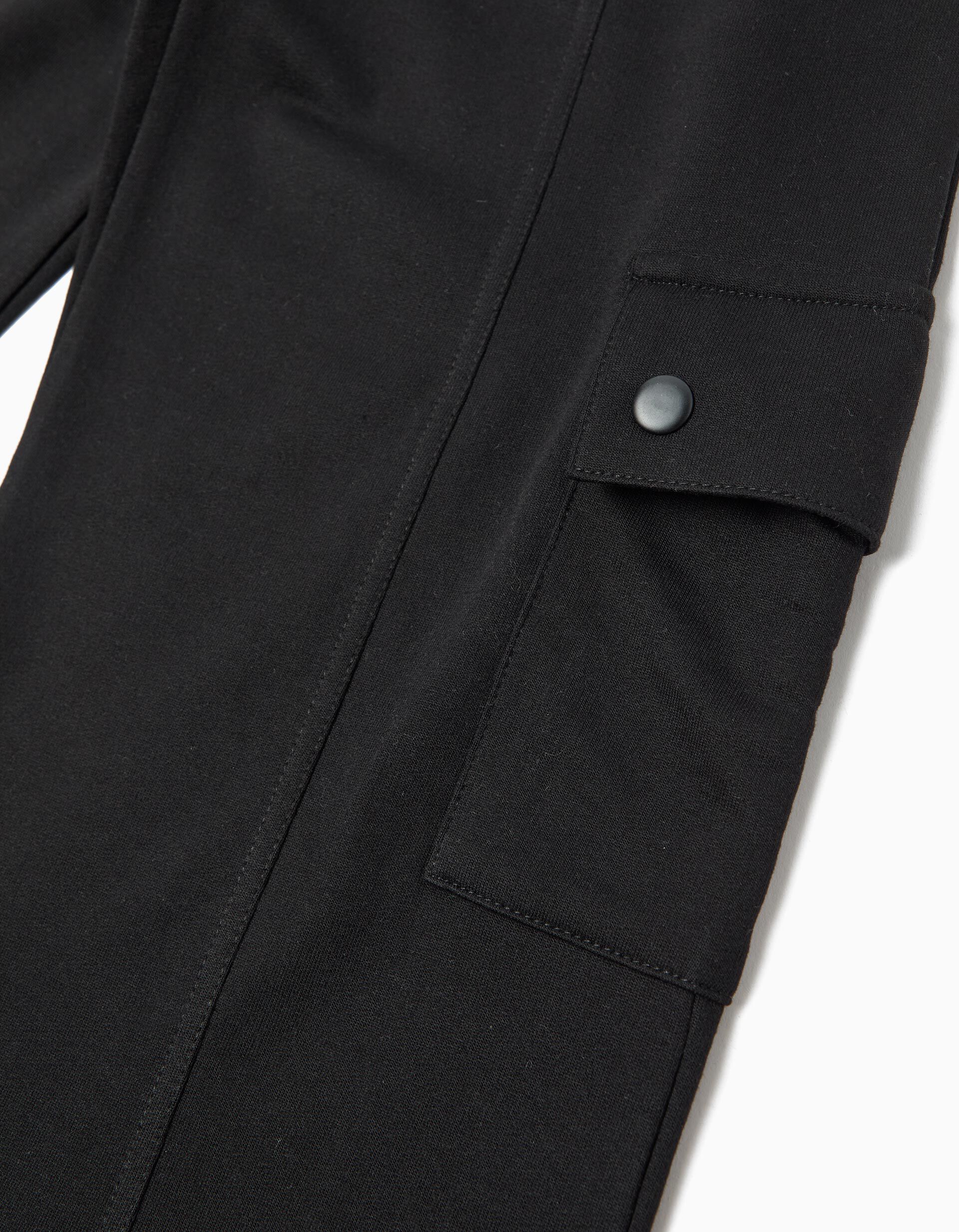 Comprar Online Cal&ccedil;as Cargo, Menina, Preto