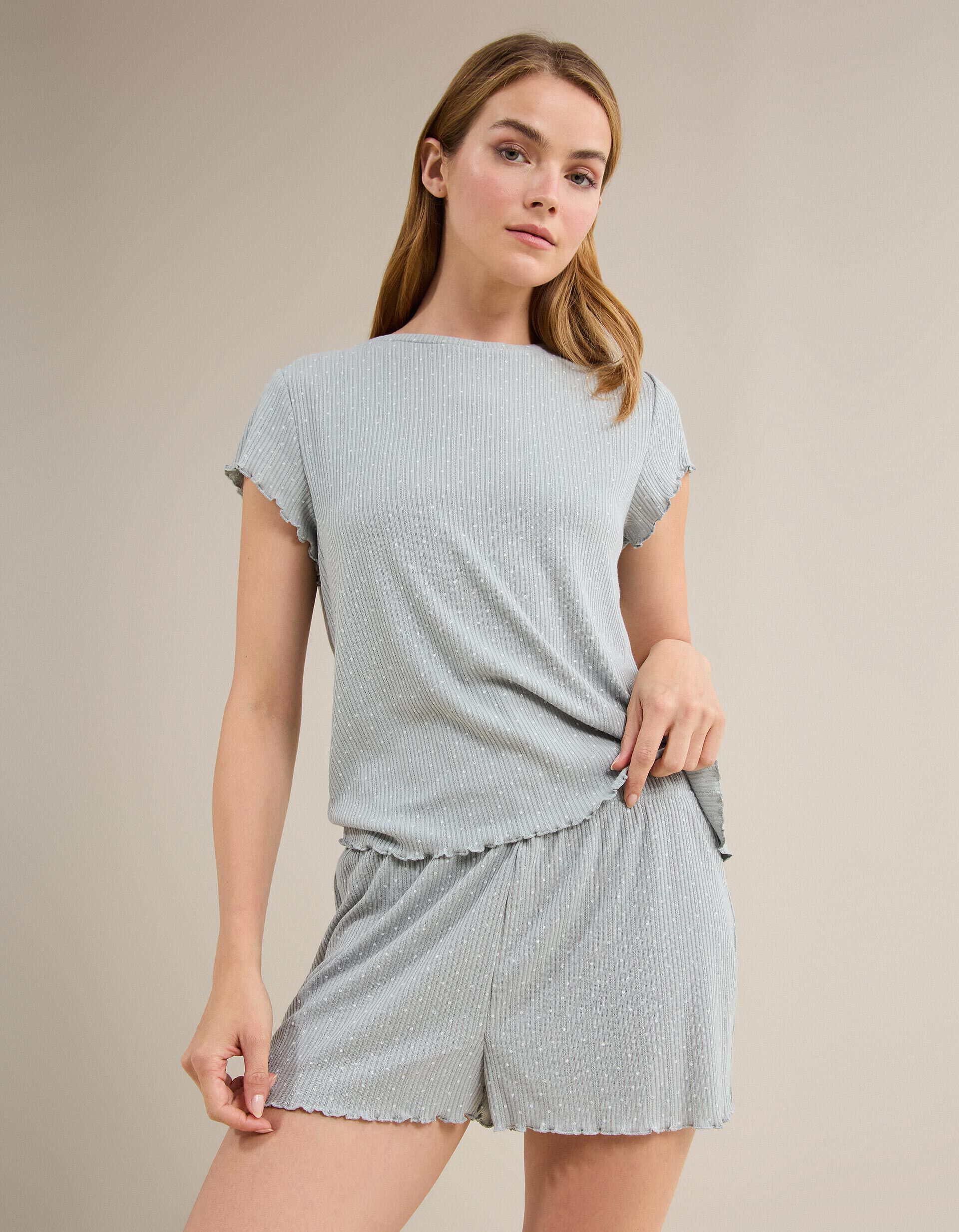 Comprar Online Pijama Estampado, Mulher, Verde Claro