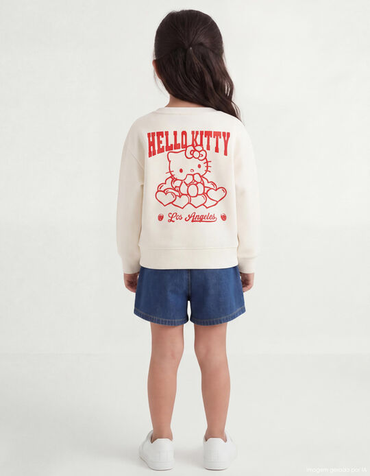 Comprar Online Sweatshirt 'Hello Kitty', Menina, Branco