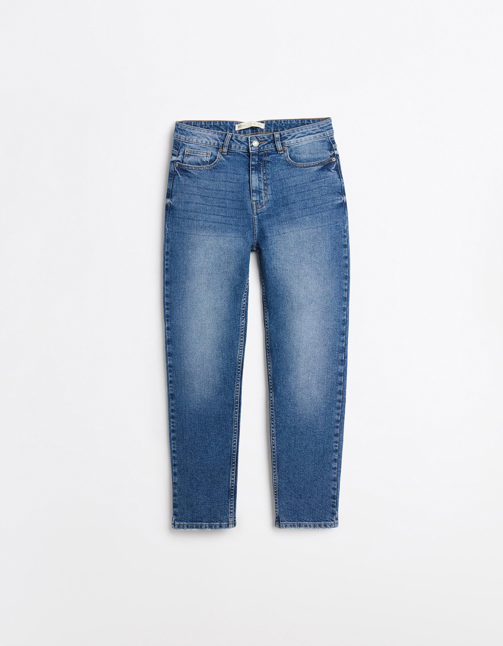 Comprar Online Cal&ccedil;as de Ganga 'Tapered Mom Fit', Mulher, Azul