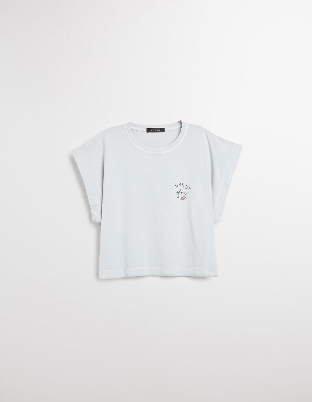 T-shirt, Mulher, Cinzento