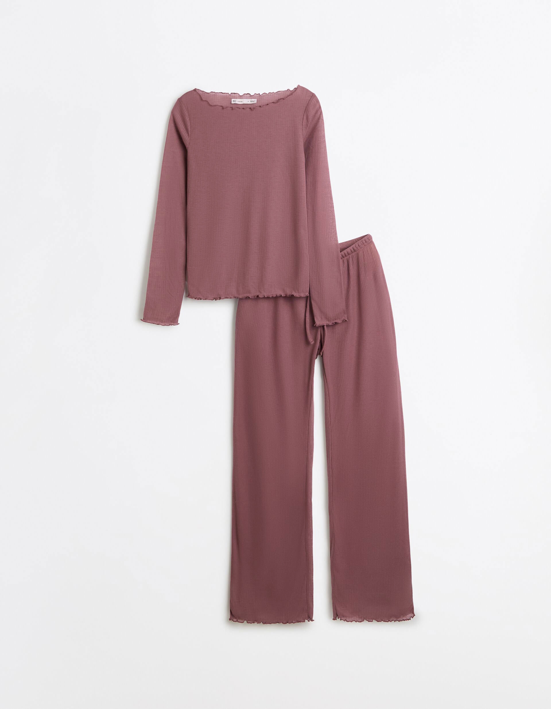 Comprar Online Pijama De Malha, Mulher, Rosa Escuro