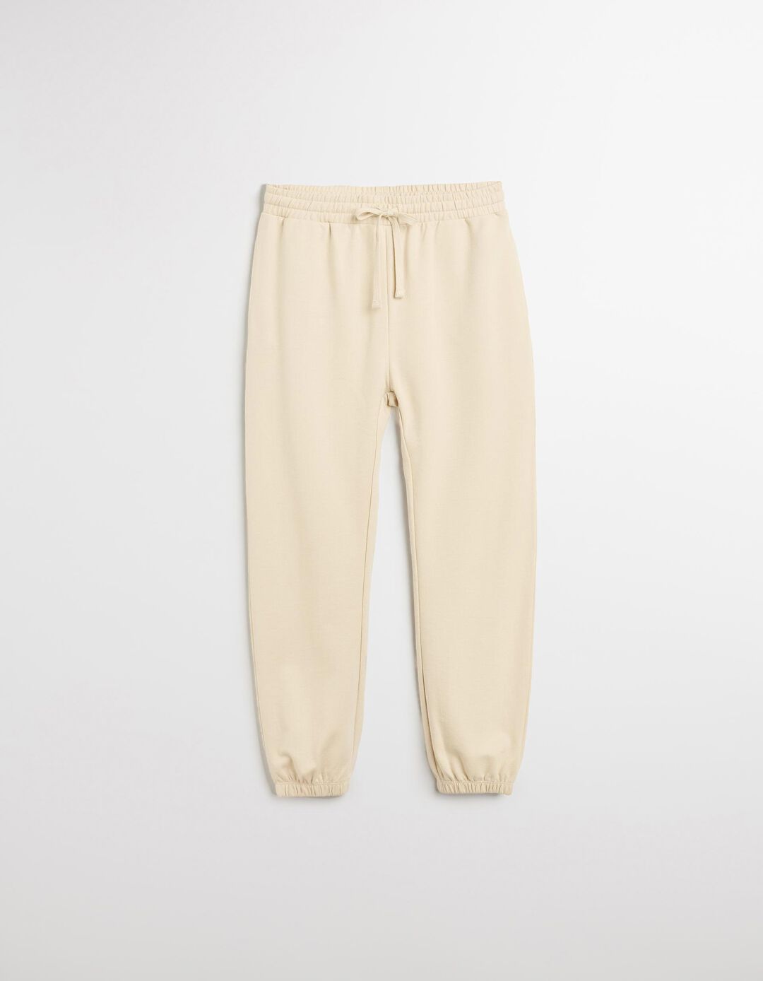 Calças Joggers, Mulher, Bege Claro 