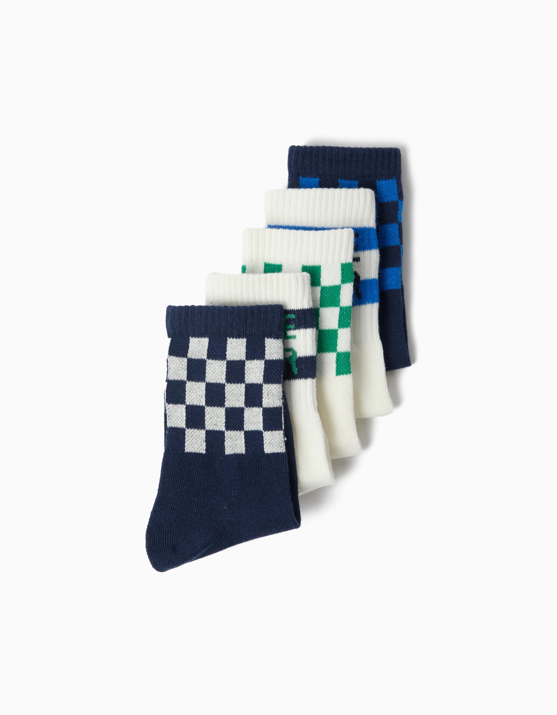 Comprar Online Pack 5 Pares De Meias, Menino, Multicolor