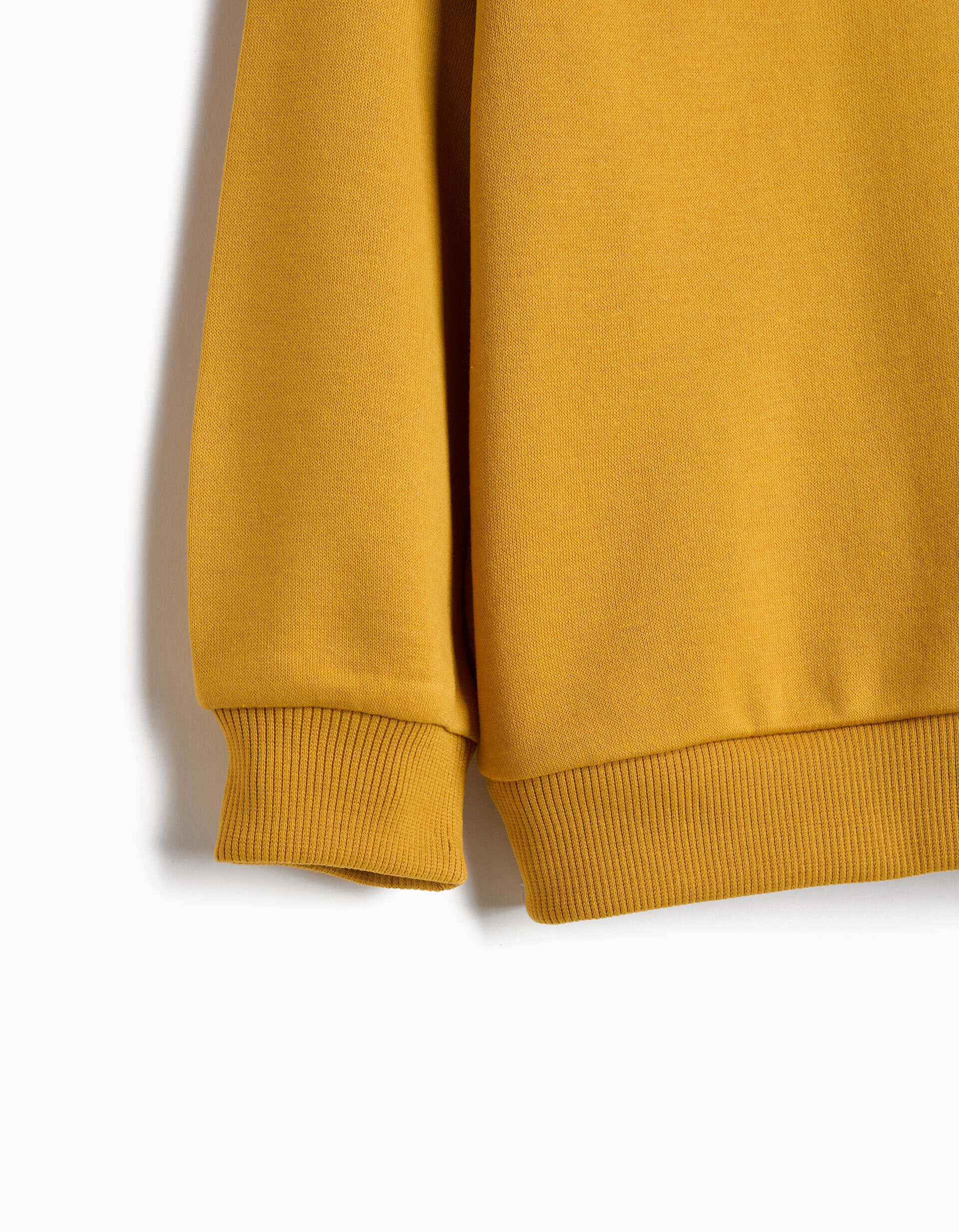 Comprar Online Sweatshirt De Felpa, Menino, Amarelo Escuro