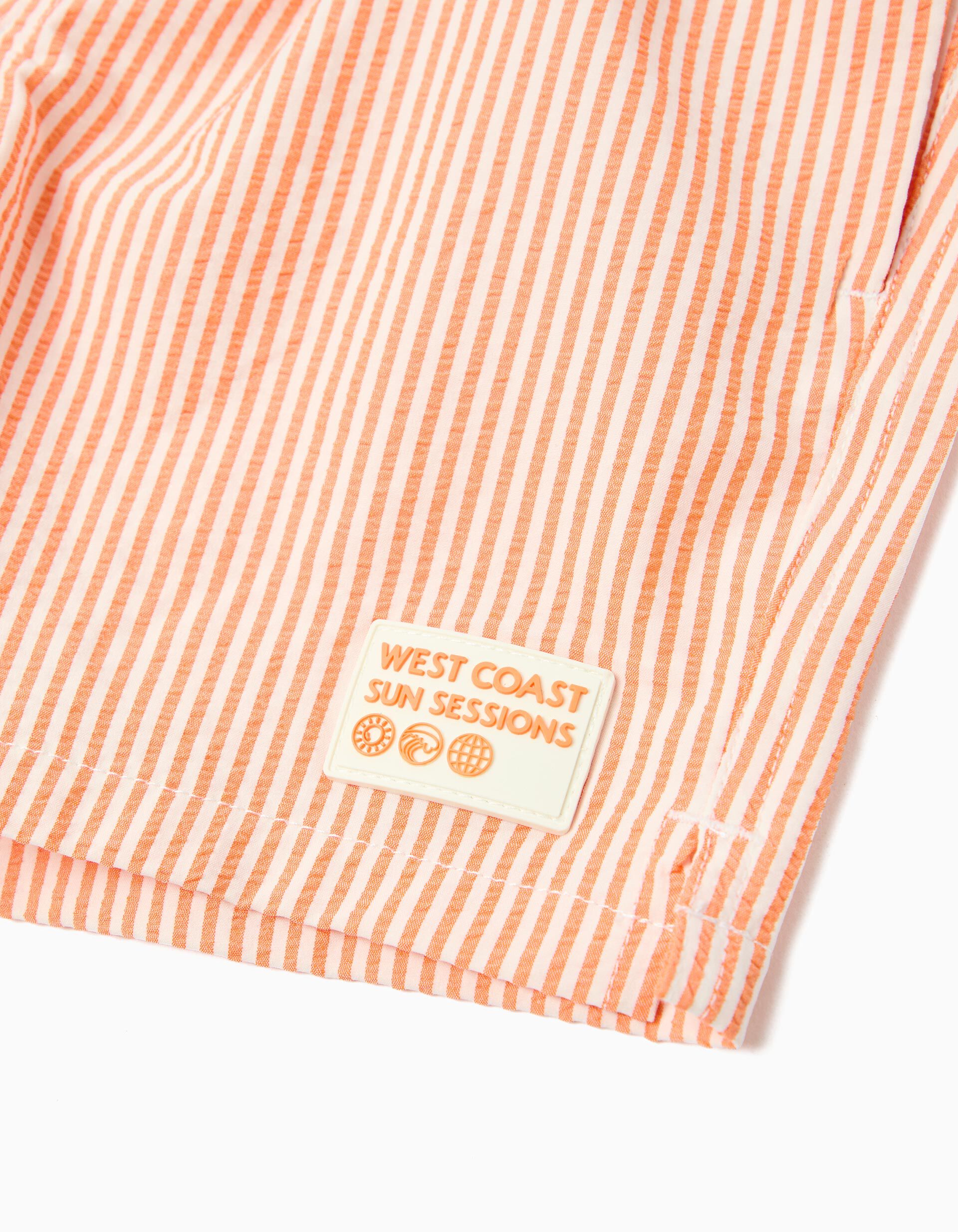 Comprar Online Cal&ccedil;&otilde;es de Banho, Menino, Laranja Claro