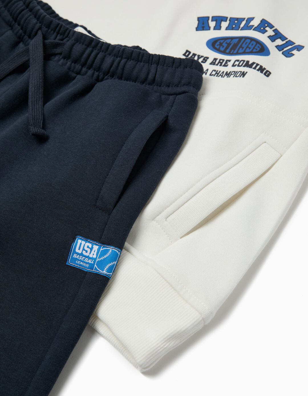 Conjunto de Jogging, Menino, Azul Escuro