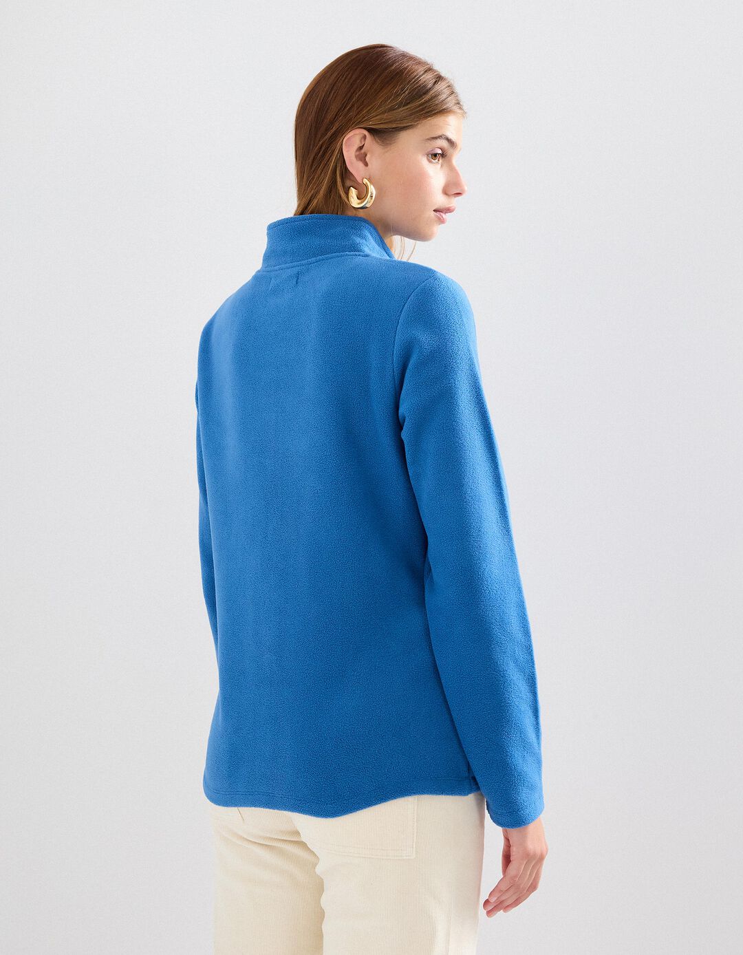 Casaco Polar, Mulher, Azul Escuro 