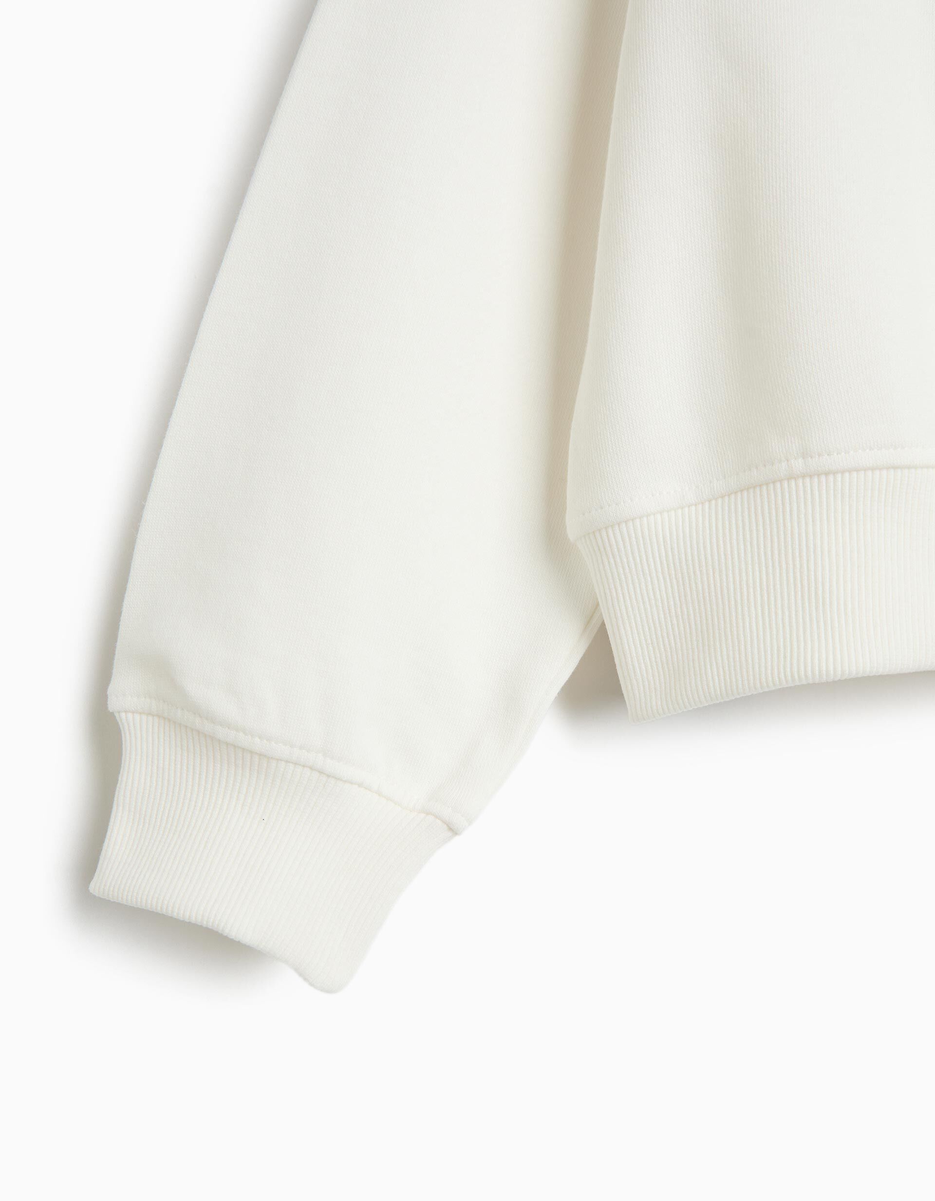 Comprar Online Sweatshirt Com Estampado, Menina, Branco