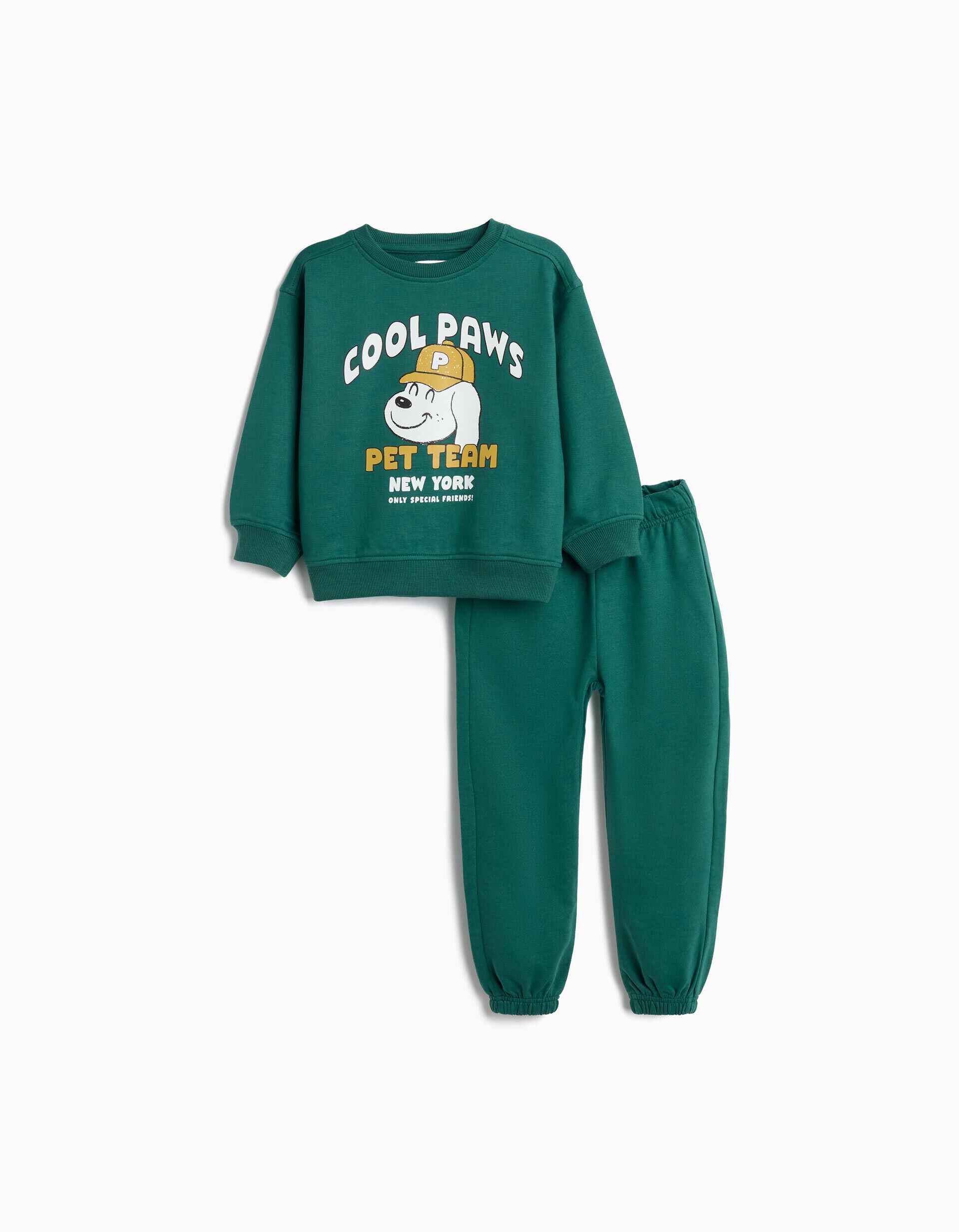 Comprar Online Conjunto De Jogging, Menino, Verde Escuro