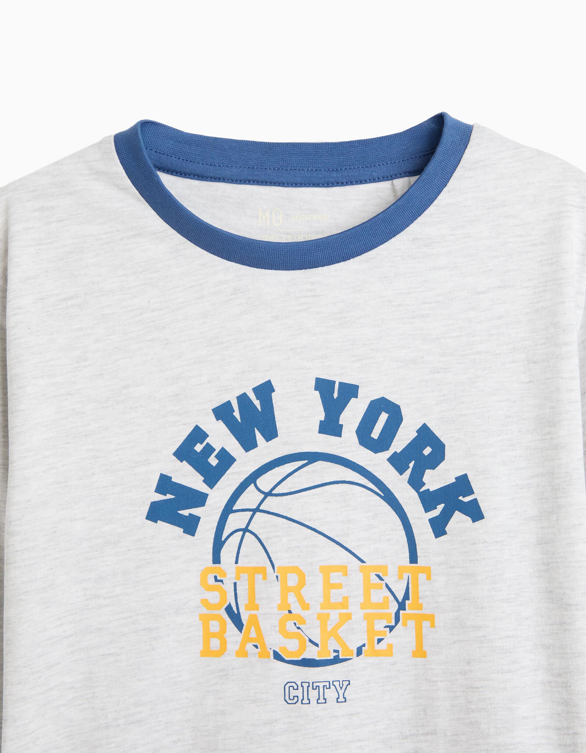 Comprar Online Pijama Jersey, Menino, Cinzento Claro