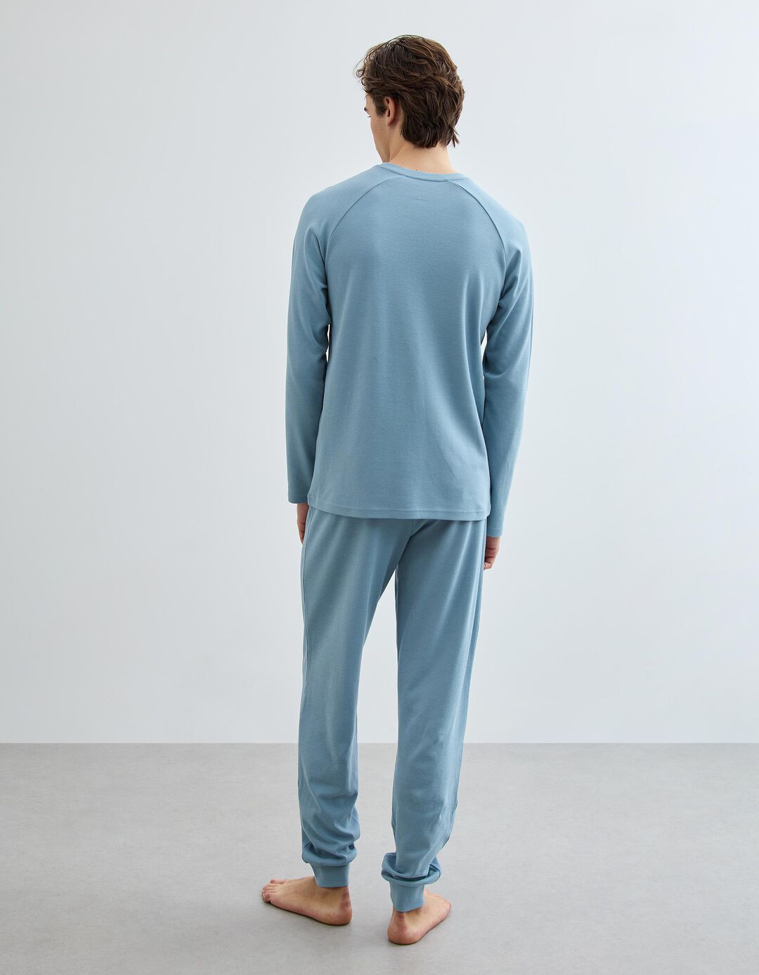 Pijama, Homem, Cinzento