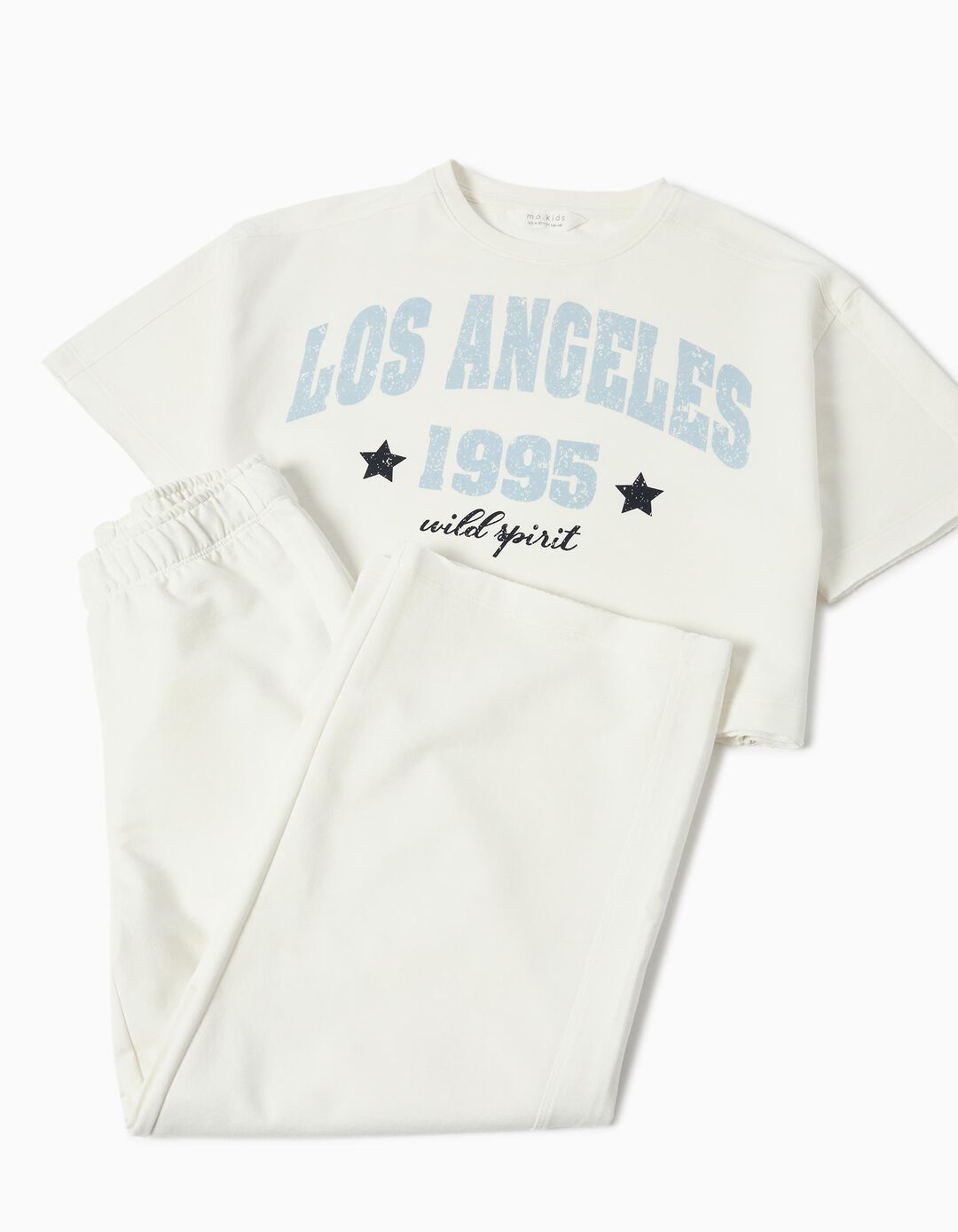 Conjunto de Jogging, Menina, Branco
