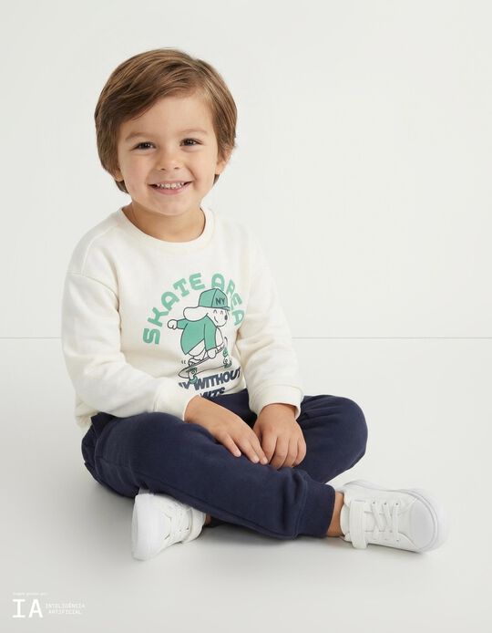 Comprar Online Conjunto de Jogging, Menino, Branco