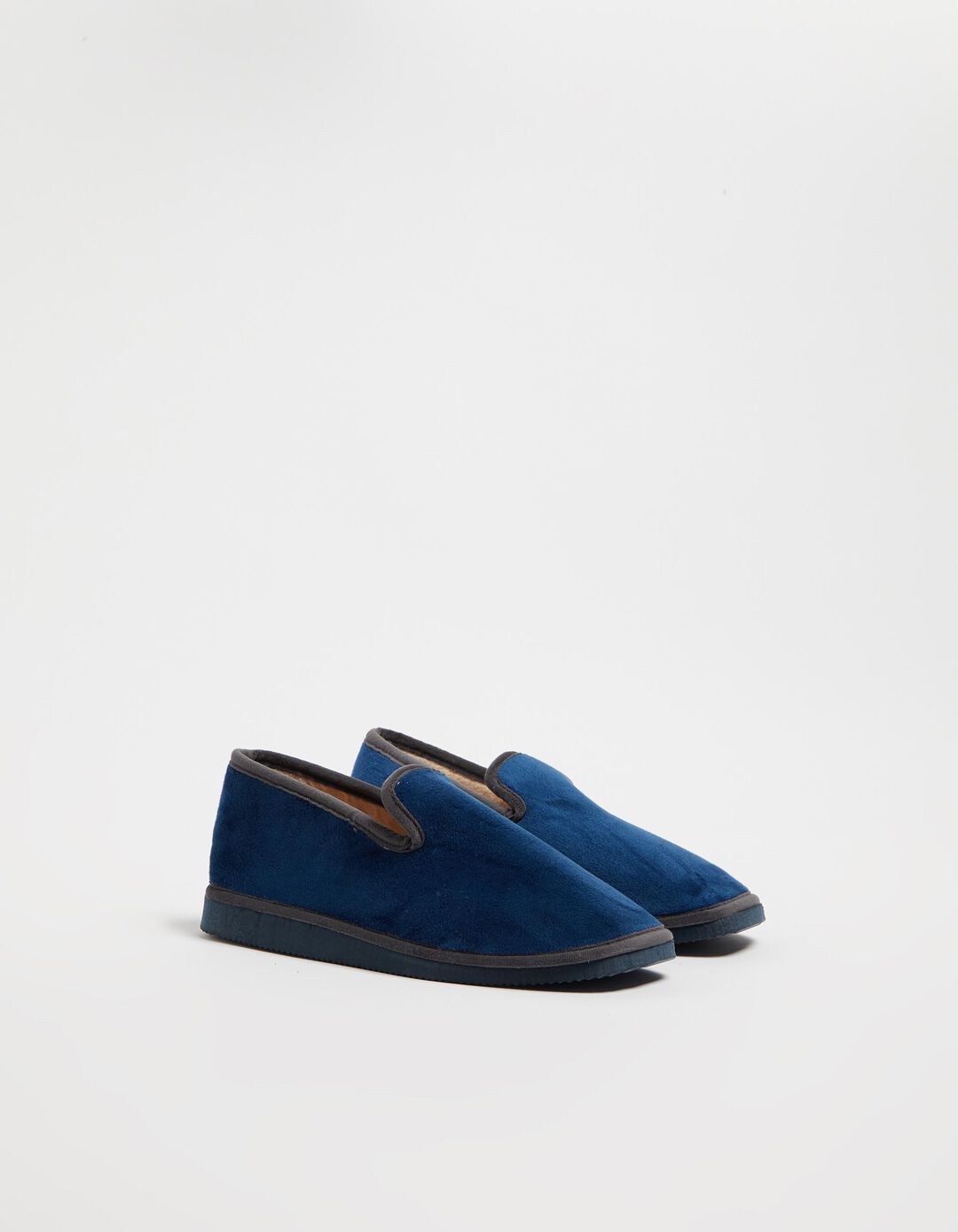 Pantufas, Homem, Azul Escuro