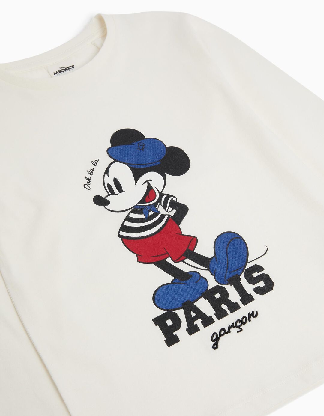T-shirt de Manga Comprida 'Disney', Bebé Menino, Branco