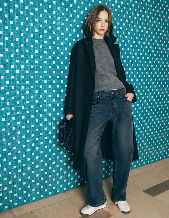 Comprar Online Cal&ccedil;as de Ganga 'Relaxed Fit', Mulher, Cinzento