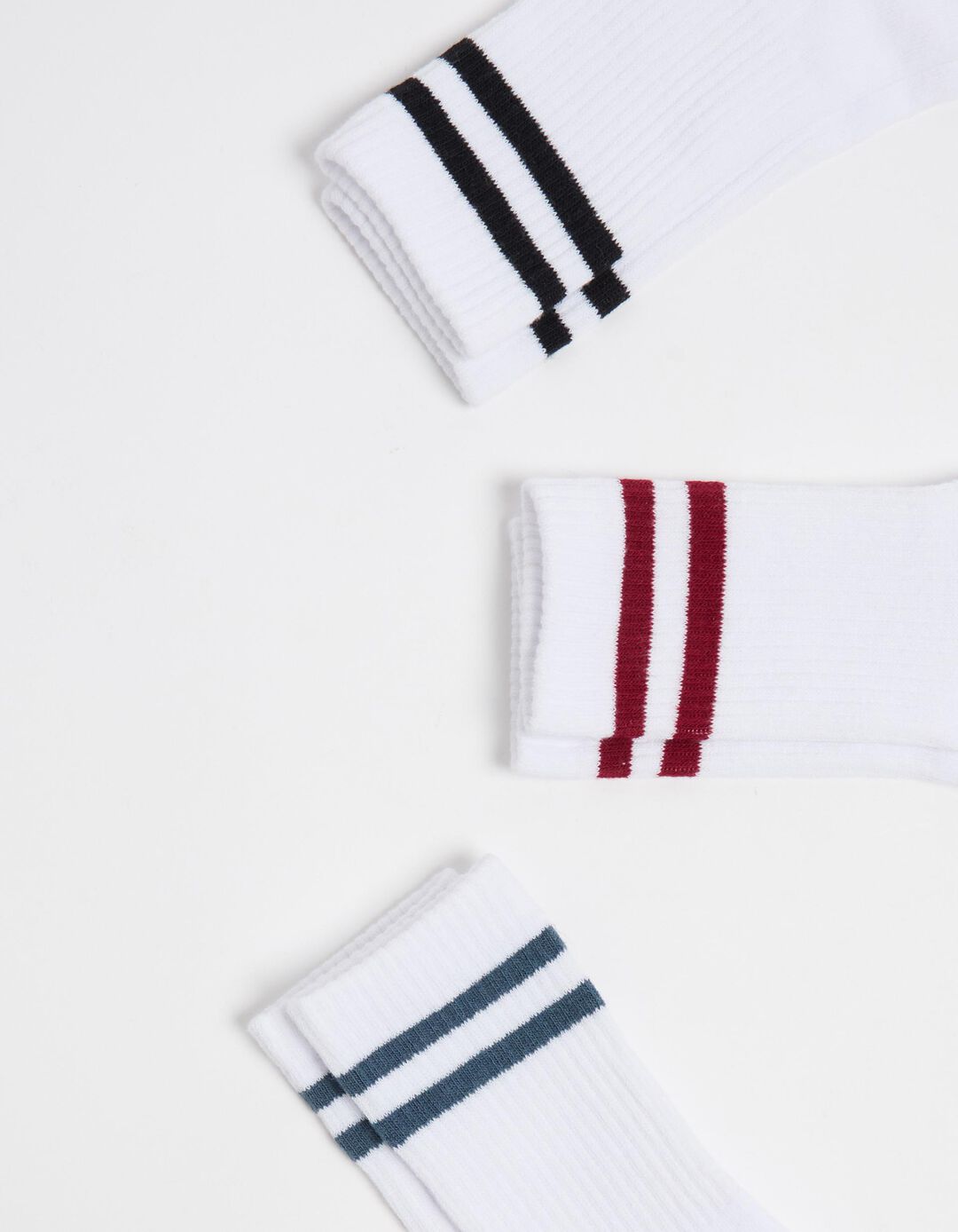 Pack 3 Pares de Meias Desporto, Mulher, Branco