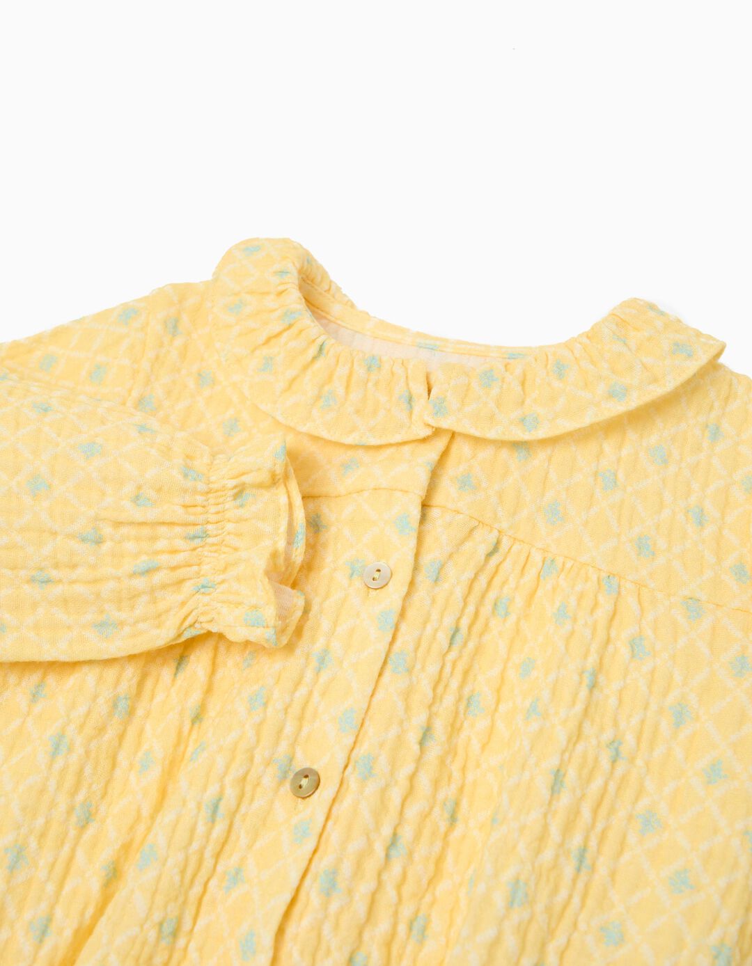 Body, Rec&eacute;m-Nascido, Amarelo Claro