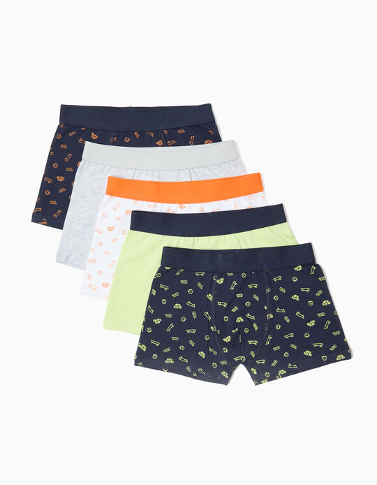 Comprar Online Pack 5 Boxers, Menino, Multicor