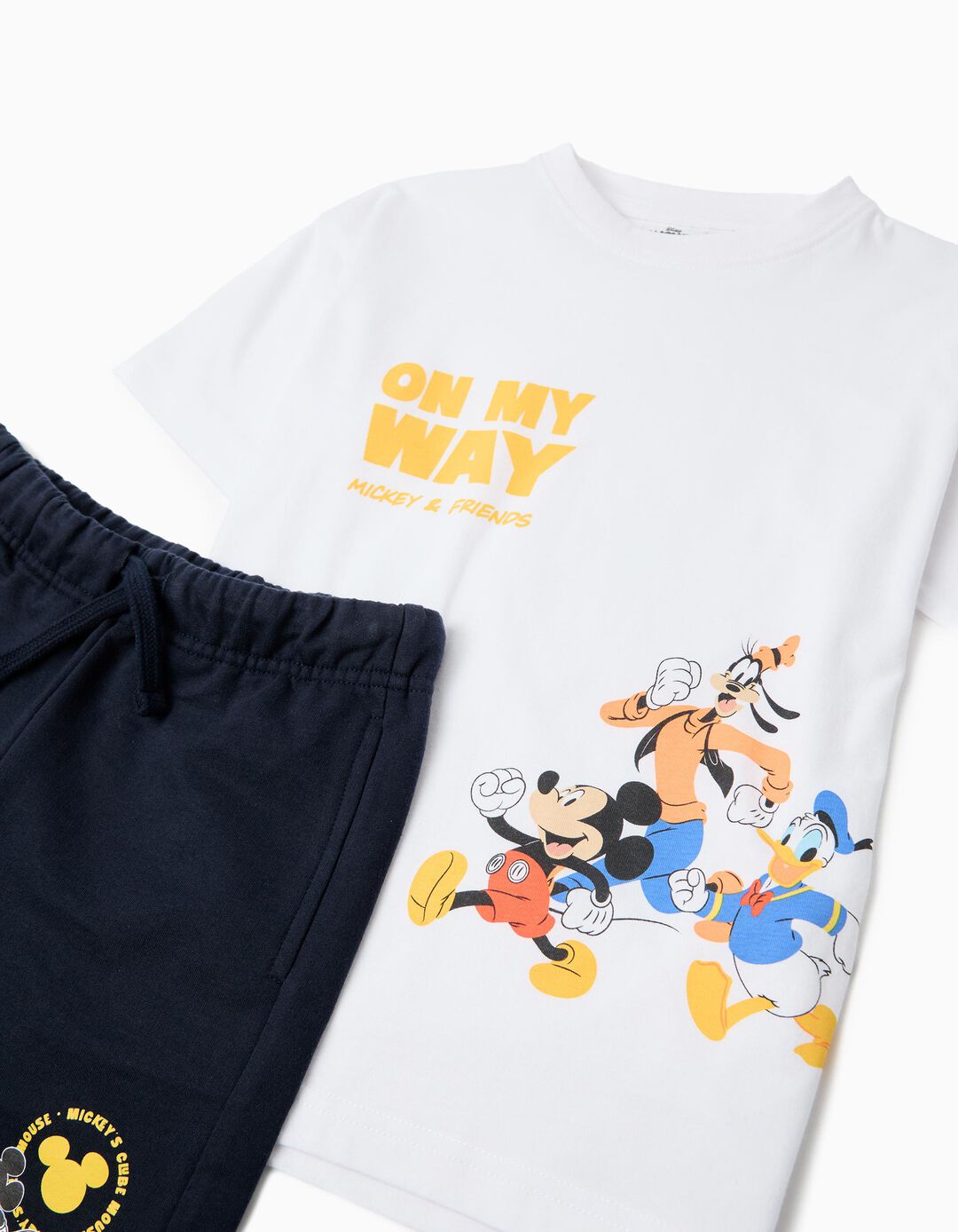 Conjunto 'Mickey' &copy;Disney, Menino, Branco