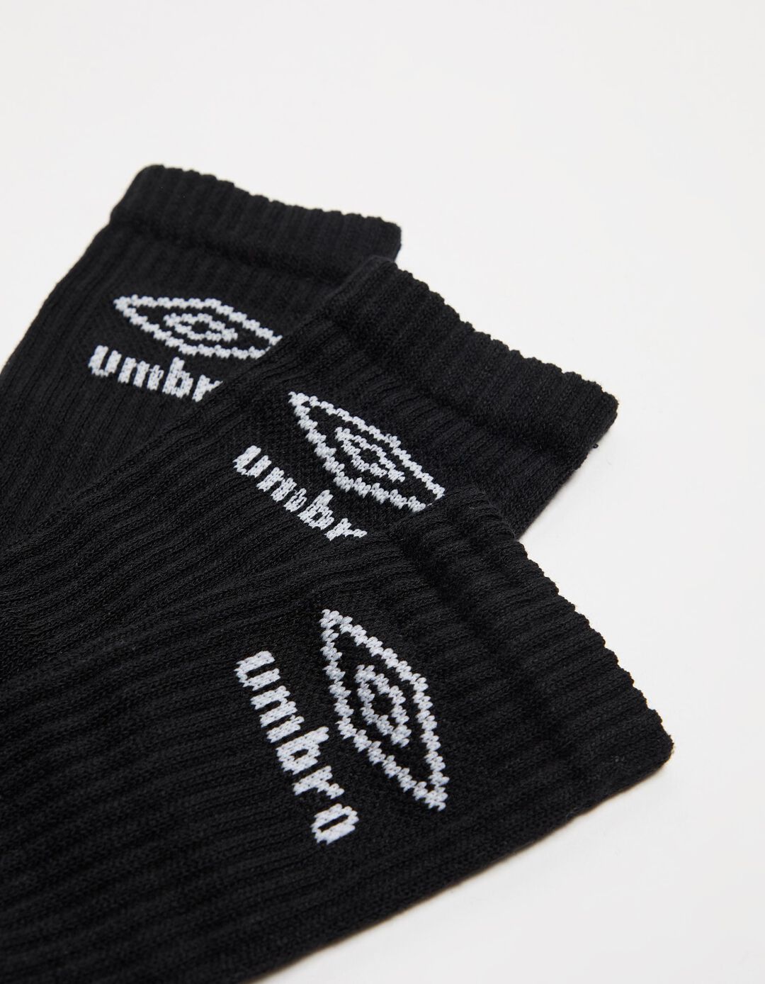 Pack 3 Pares de Meias 'Umbro', Homem, Preto