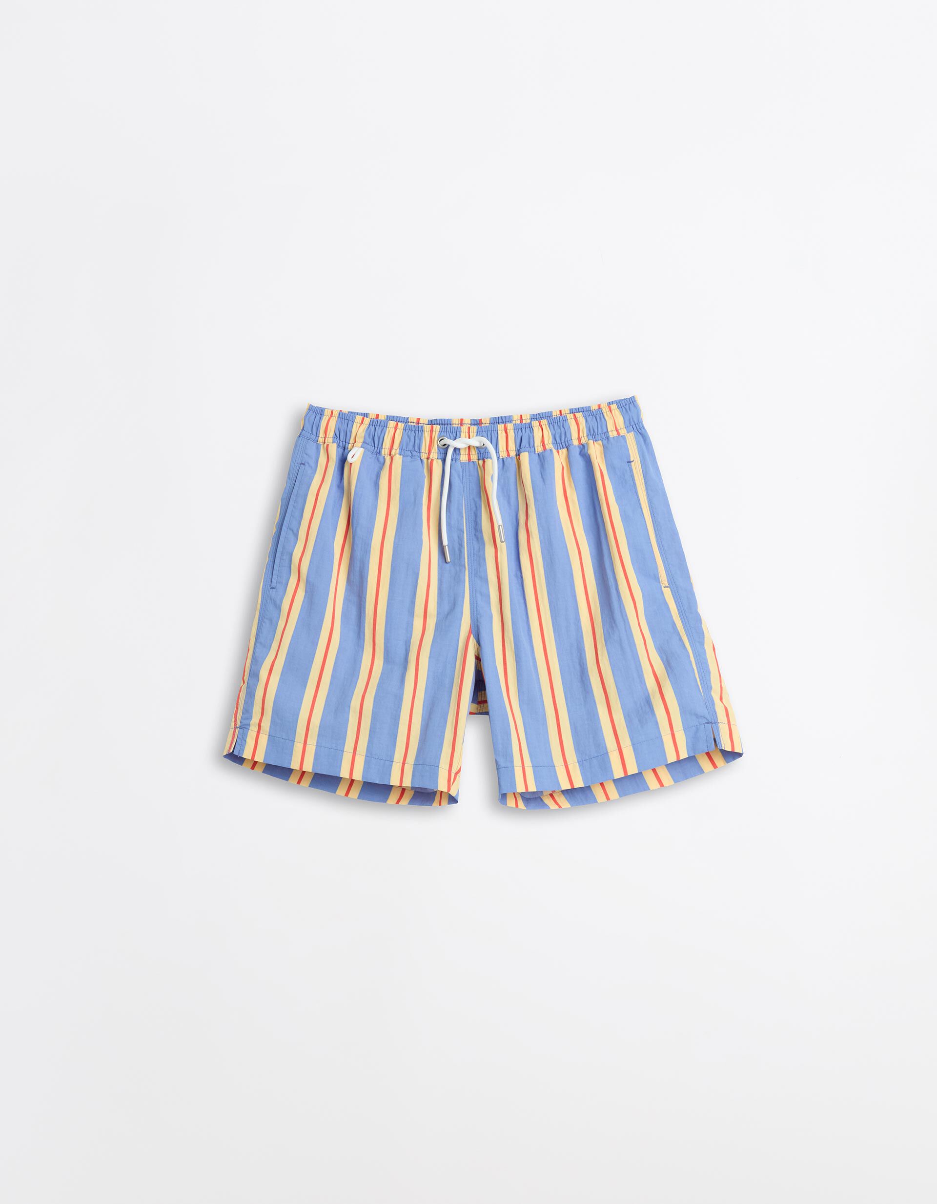 Comprar Online Cal&ccedil;&otilde;es de Banho Riscas, Homem, Azul Claro