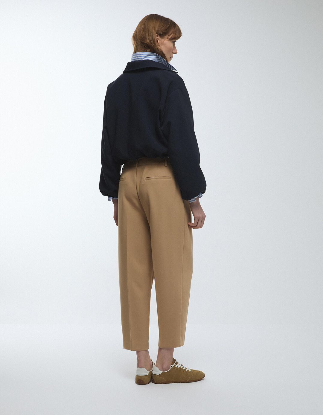 Casaco Bomber, Mulher, Azul Escuro